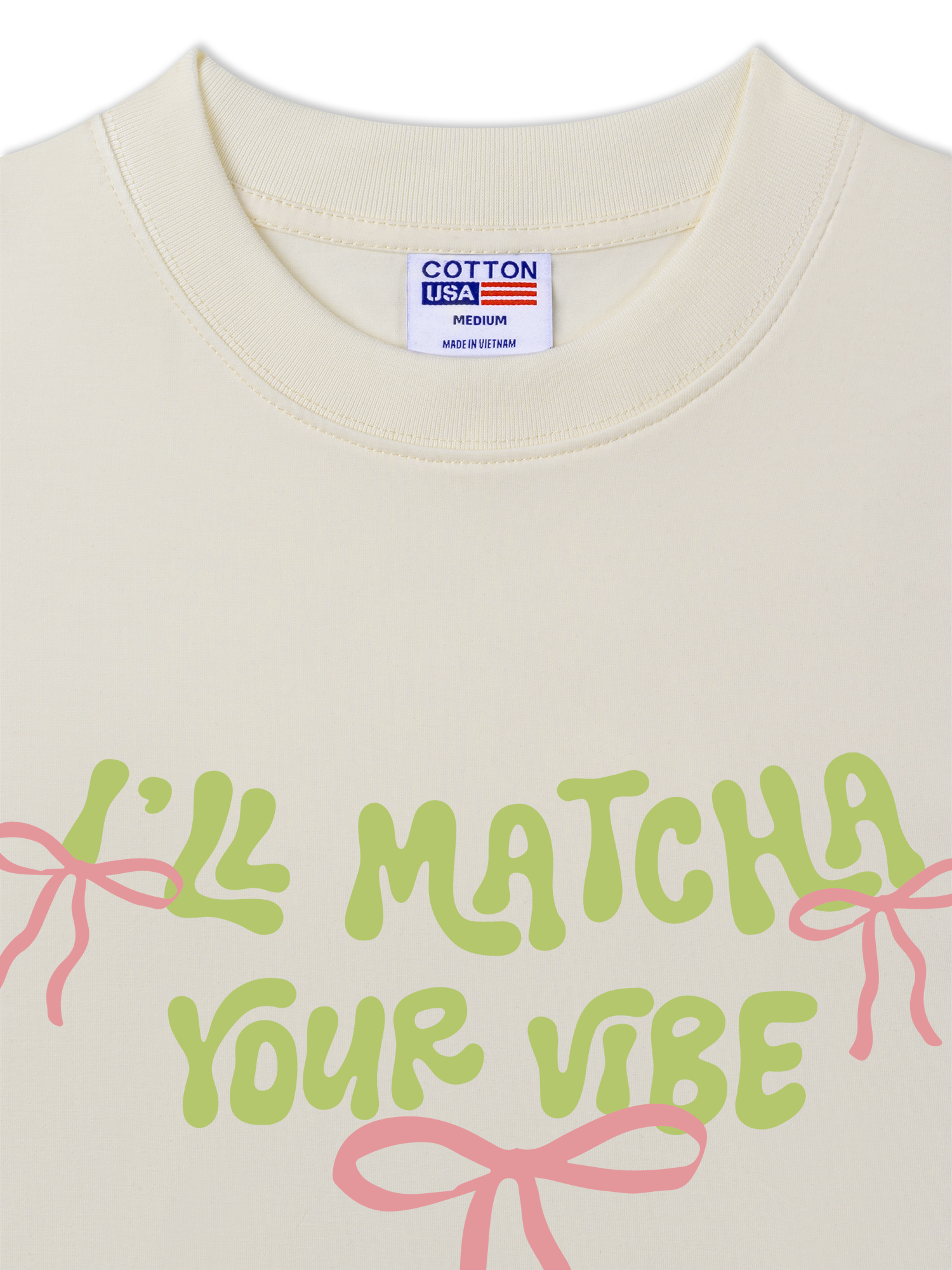 Áo Thun Relaxed Fit Daily Cup I'll Matcha Your Vibe