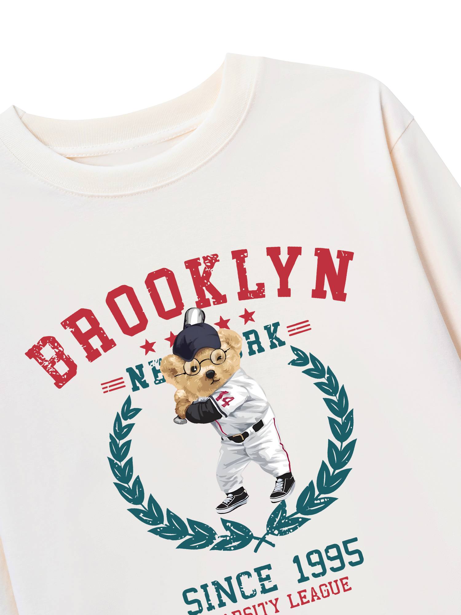 Áo Thun Dài Tay Baseball Teddy Team