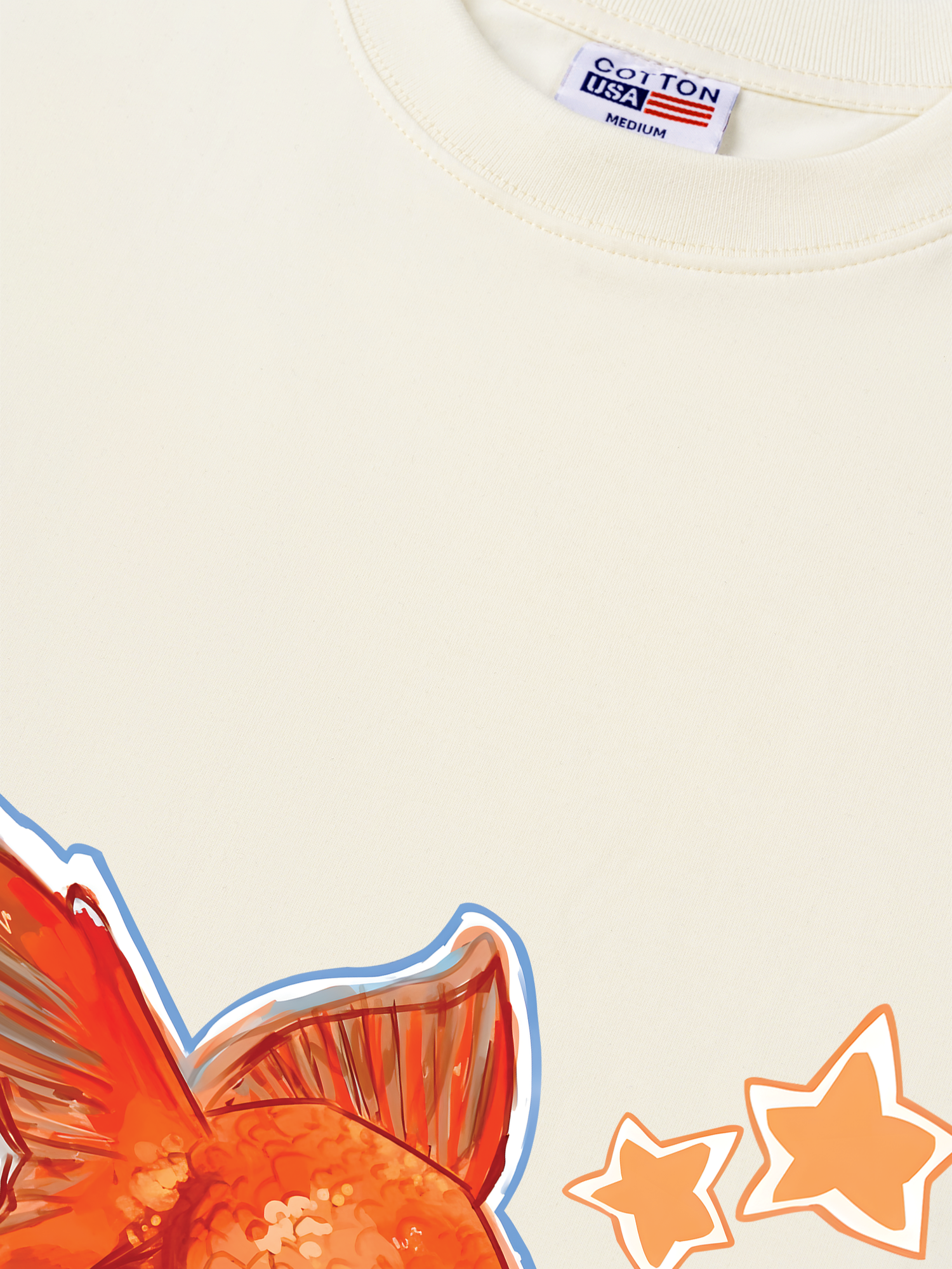 Áo Thun Relaxed Fit Tropical Goldfish