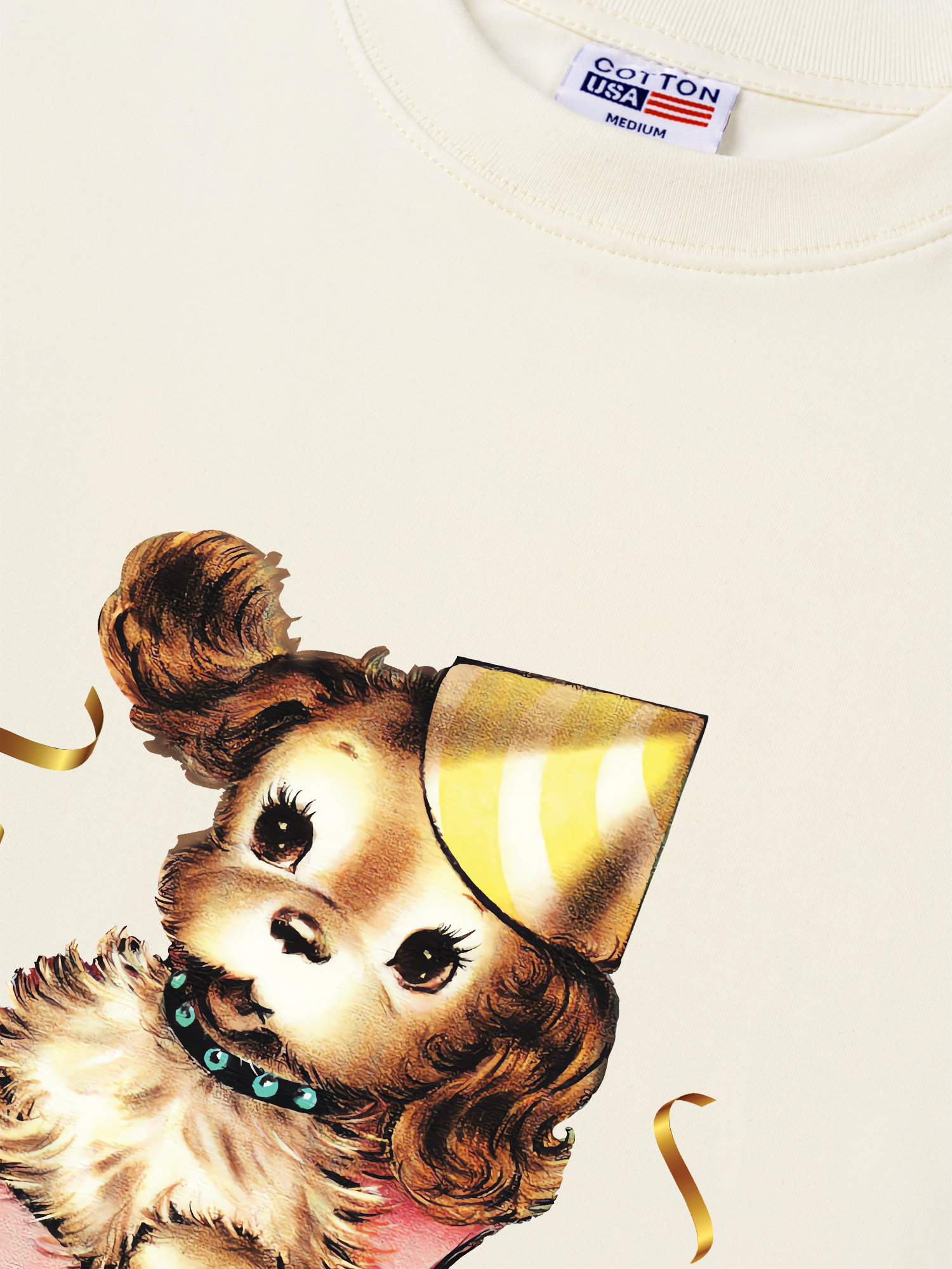 Áo Thun Relaxed Fit Soft Paw Party Puppy