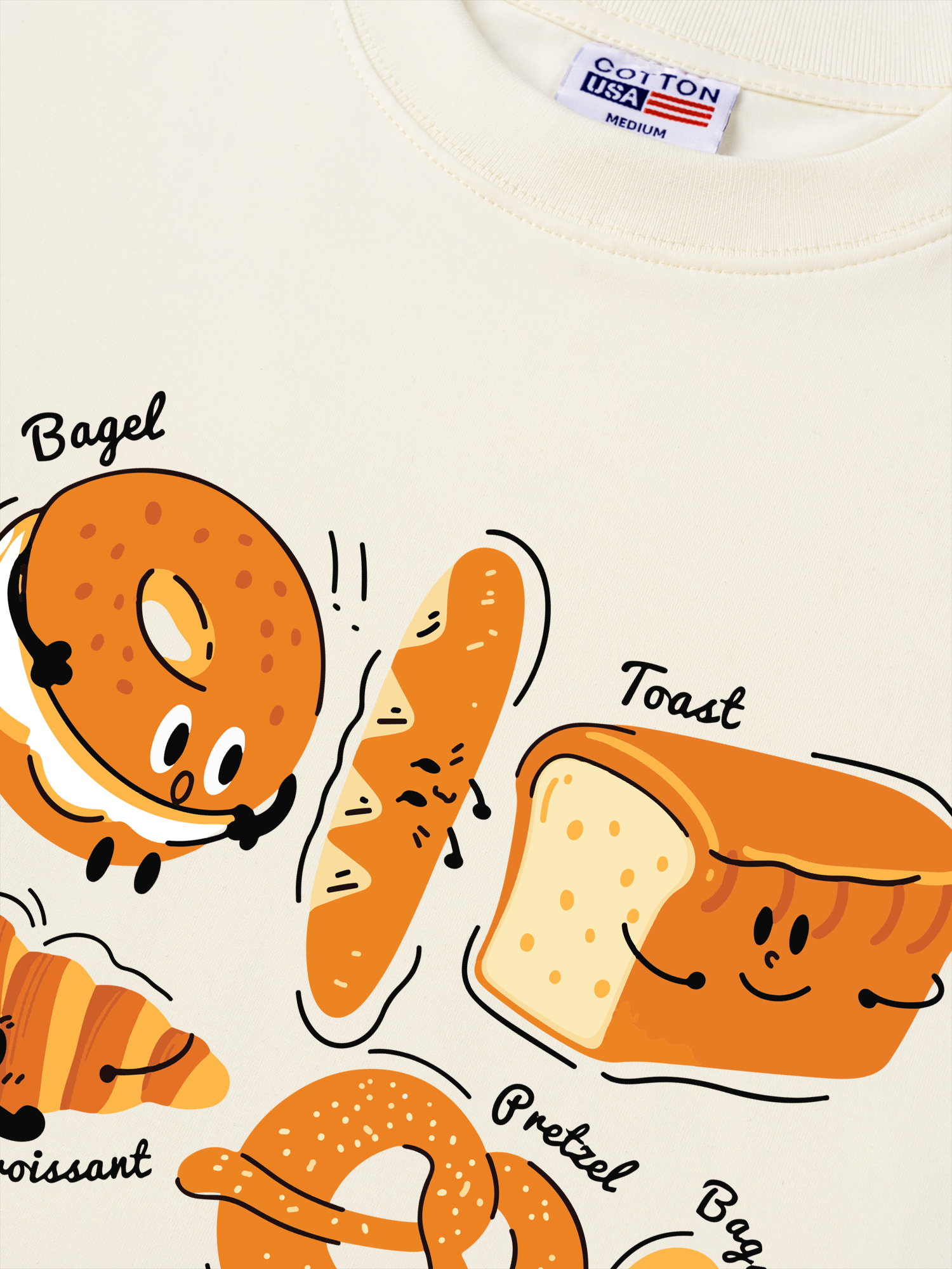 Áo Thun Relaxed Fit Bread Buddies