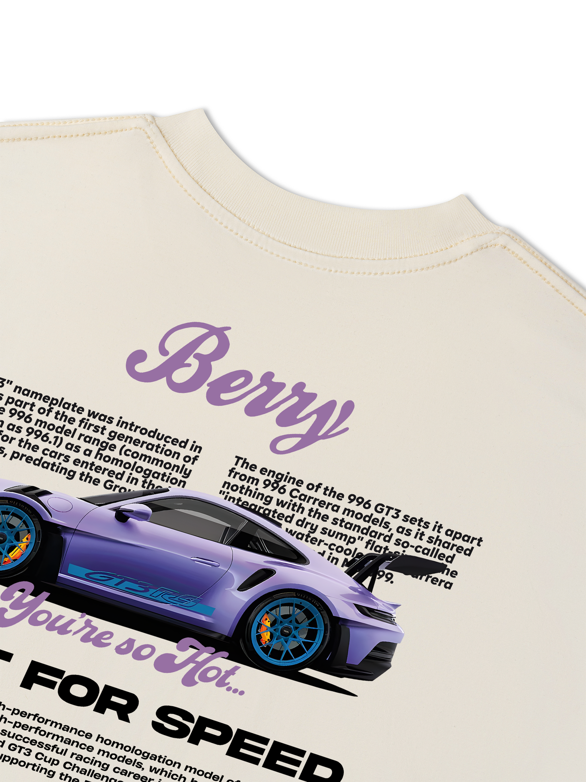 Áo Thun Relaxed Fit Violet Berry