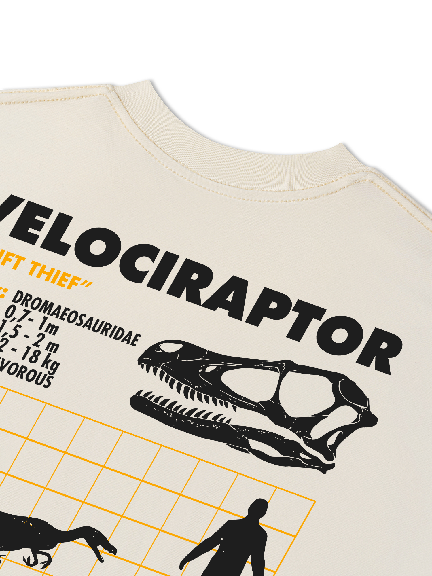 Áo Thun Relaxed Fit Analysis Table Velociraptor
