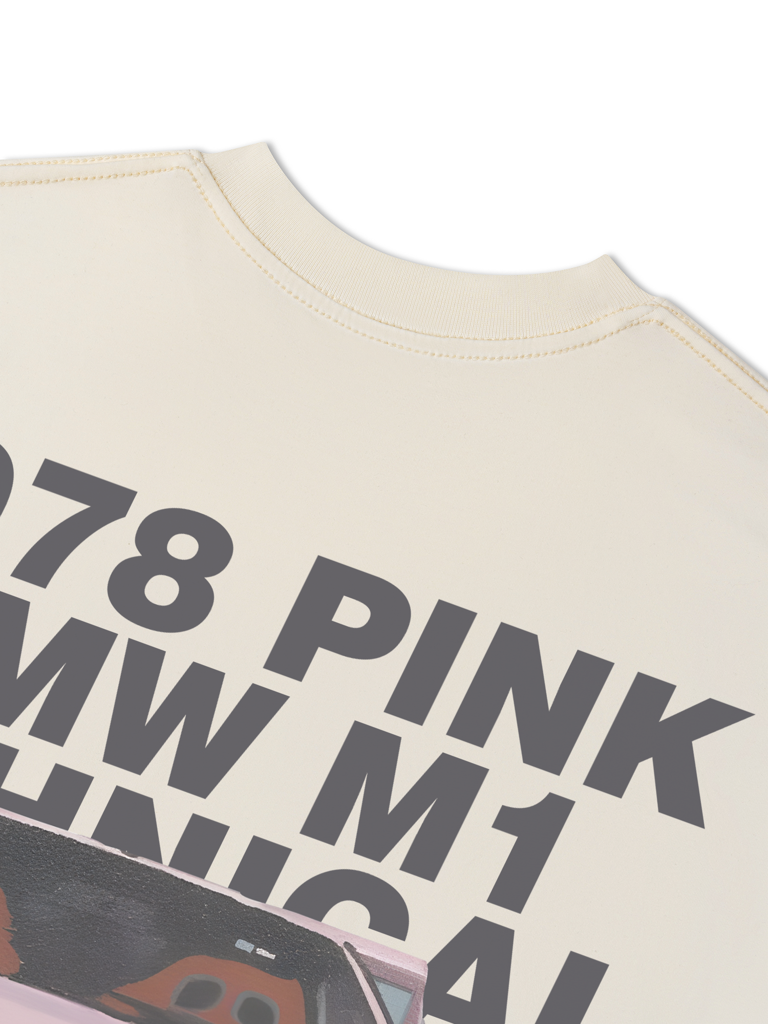 Áo Thun Relaxed Fit BMW Pink Technical