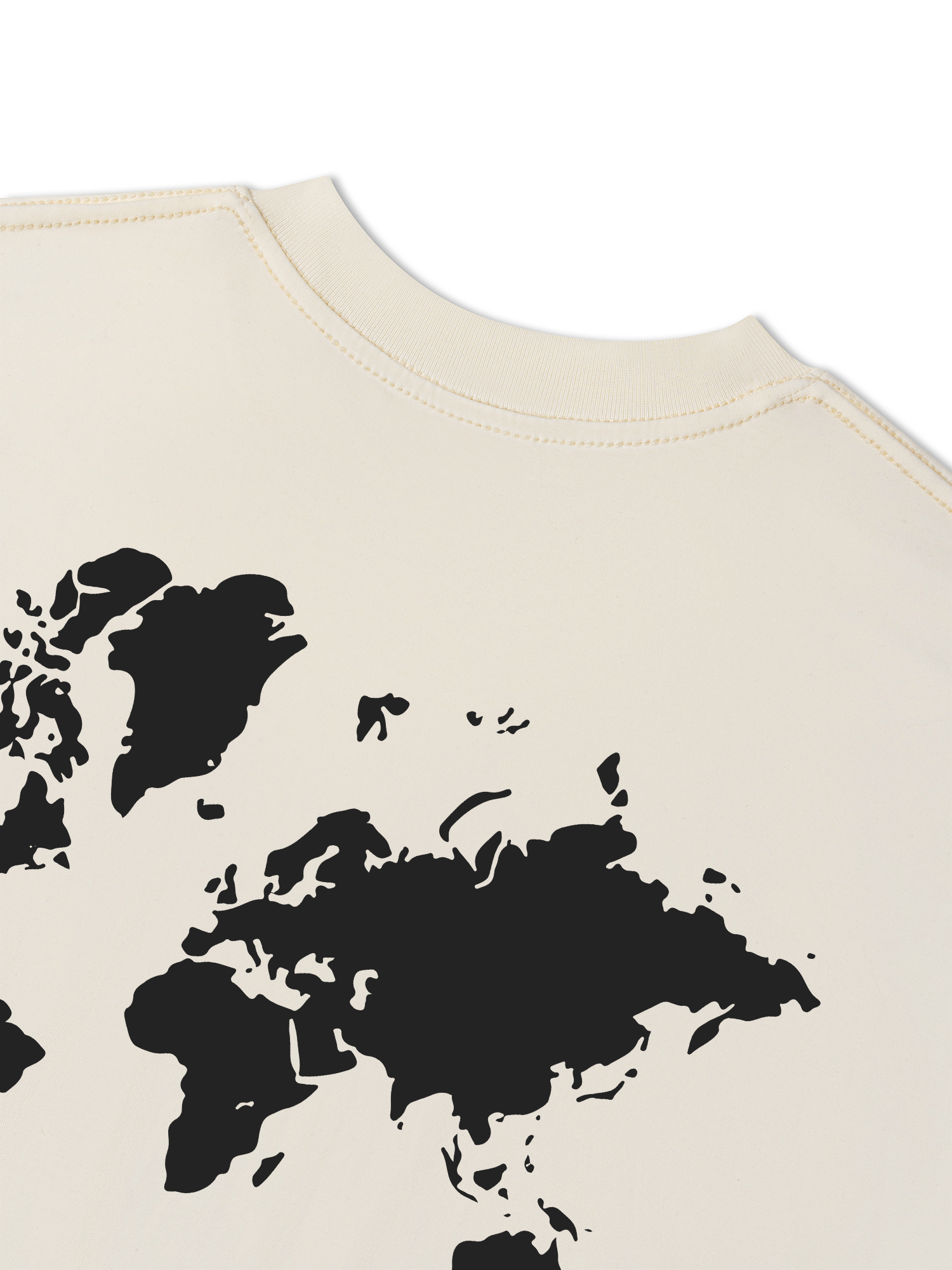 Áo Thun Relaxed Fit World Map
