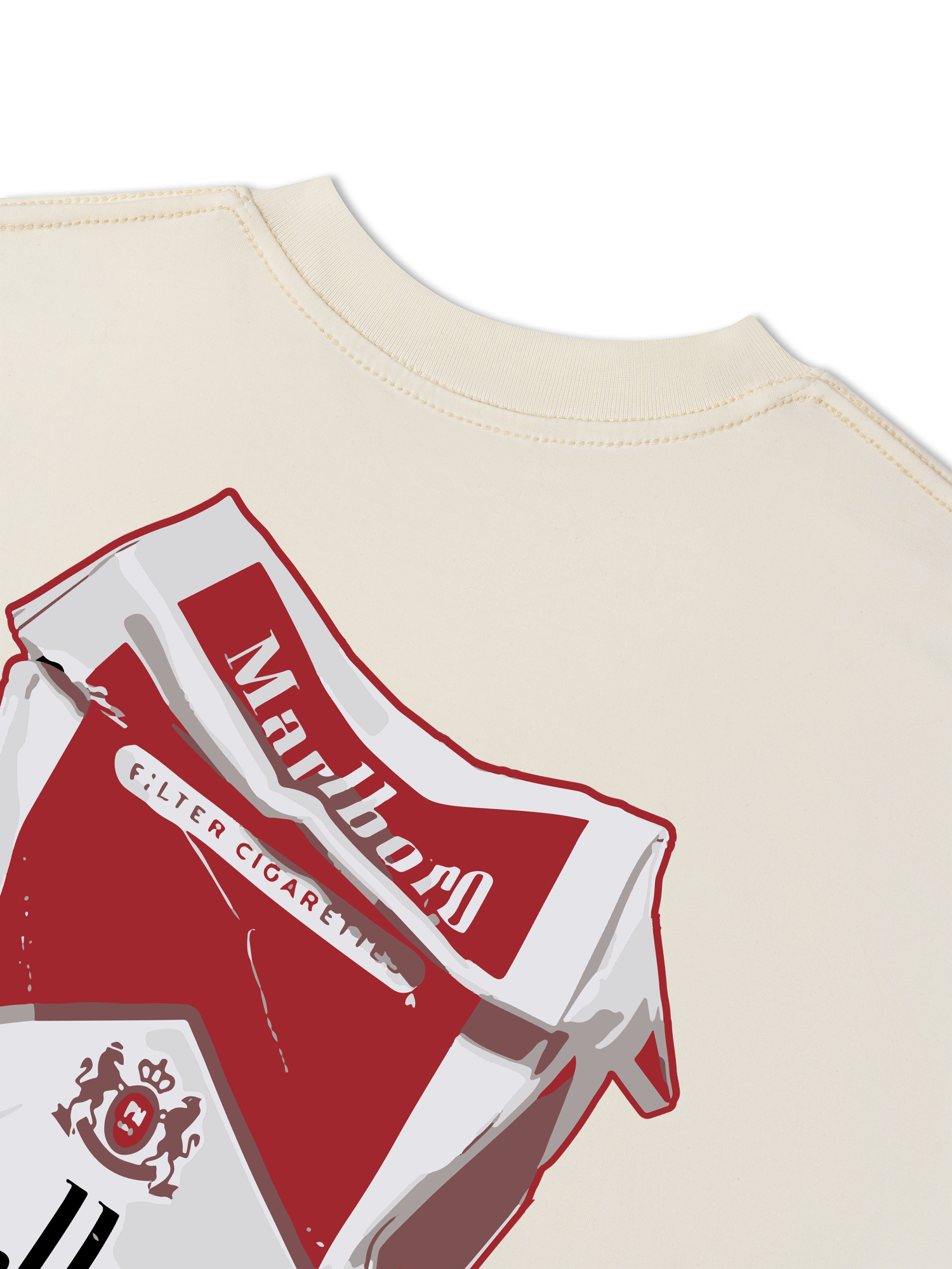 Áo Thun Relaxed Fit Marlboro Old Medium Pack