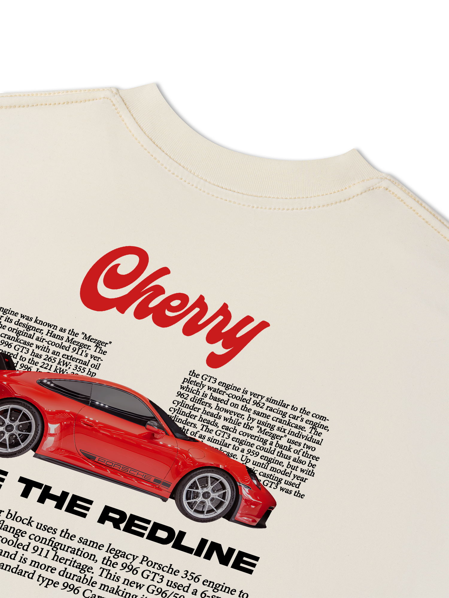 Áo Thun Relaxed Fit Red Cherry Mood