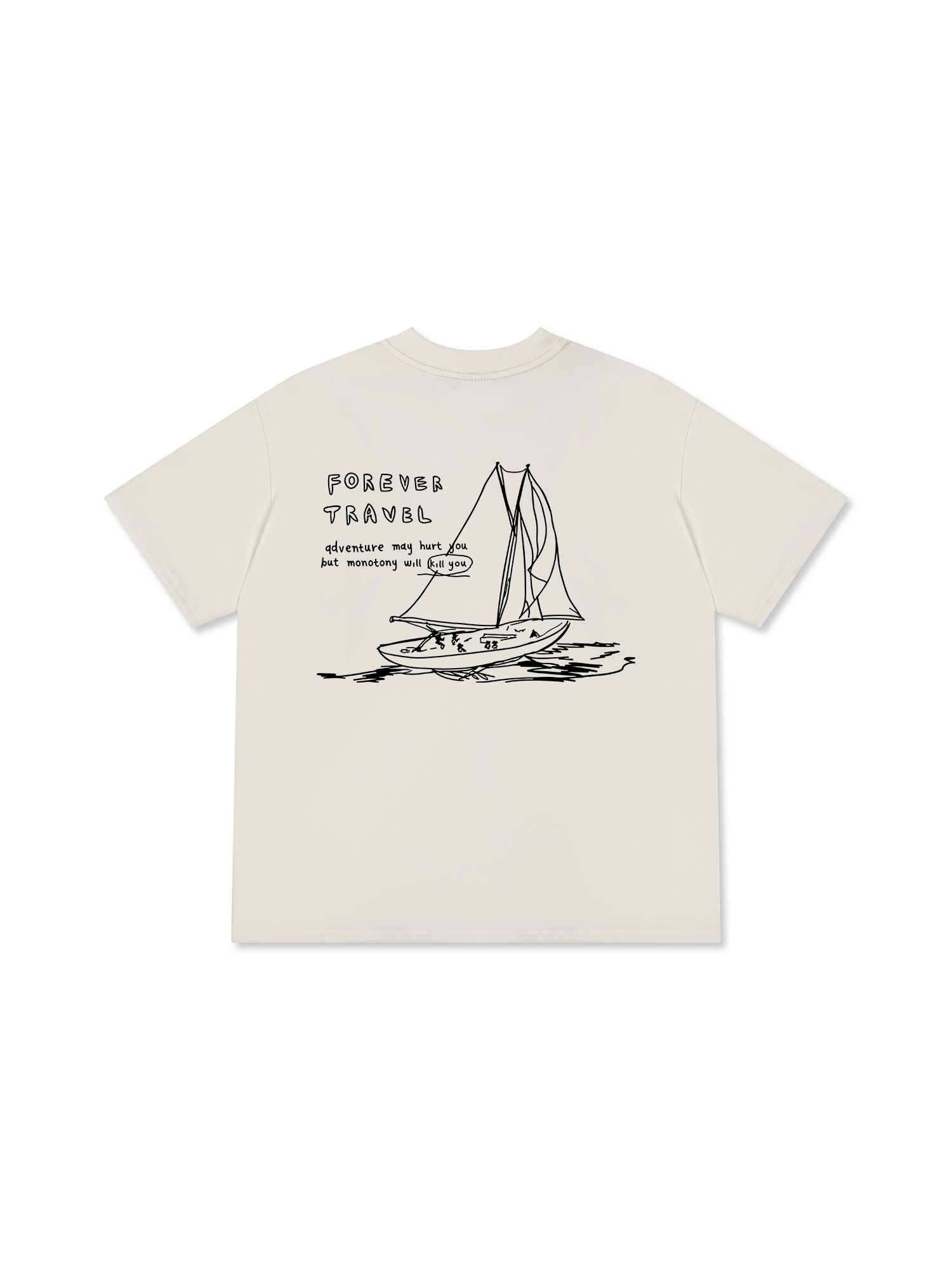 Áo Thun Relaxed Fit Adventure Forever Travel