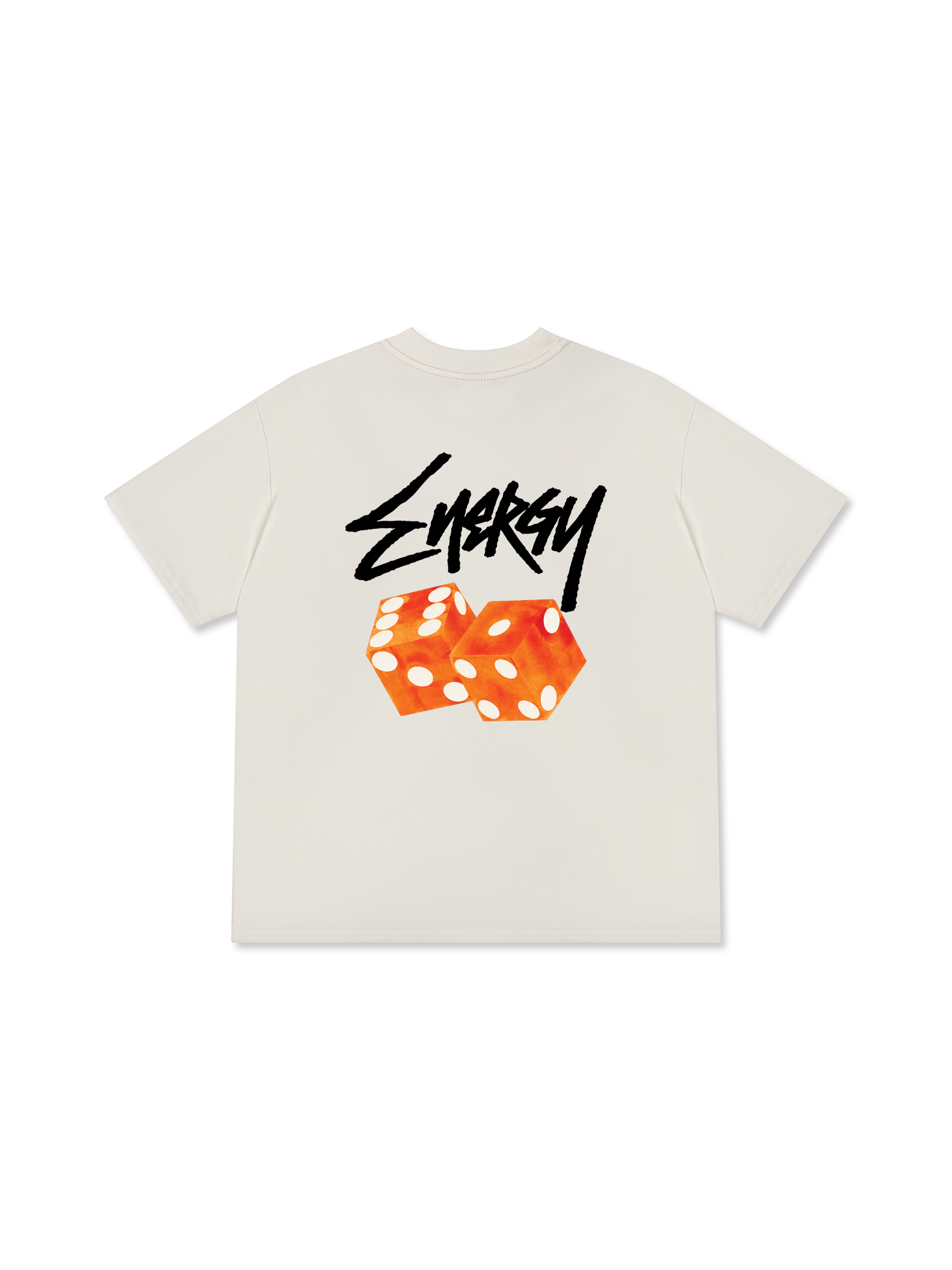 Áo Thun Relaxed Fit Energy Orange Dices