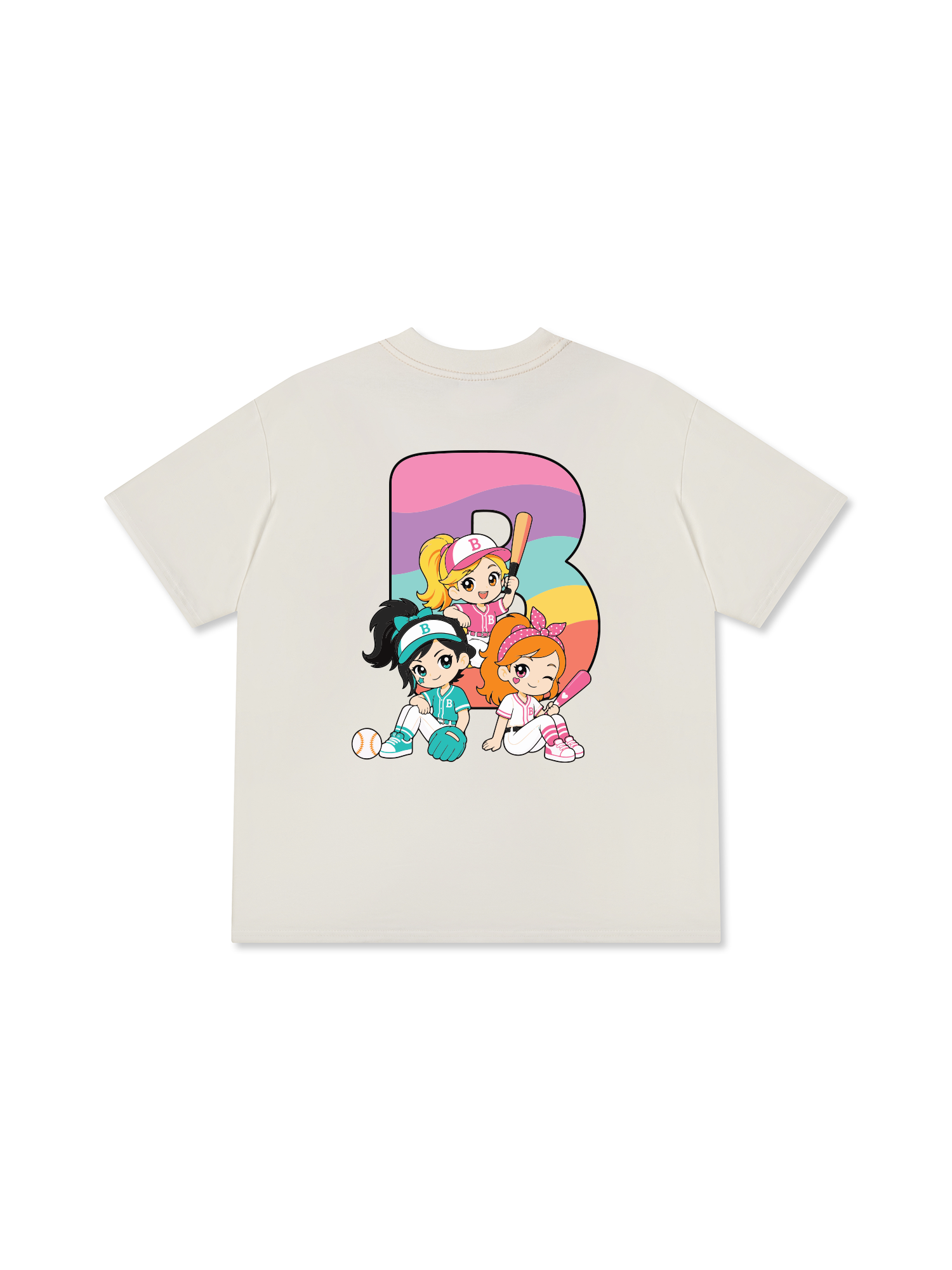 Áo Thun Relaxed Fit Baseball Dream Girls Boston