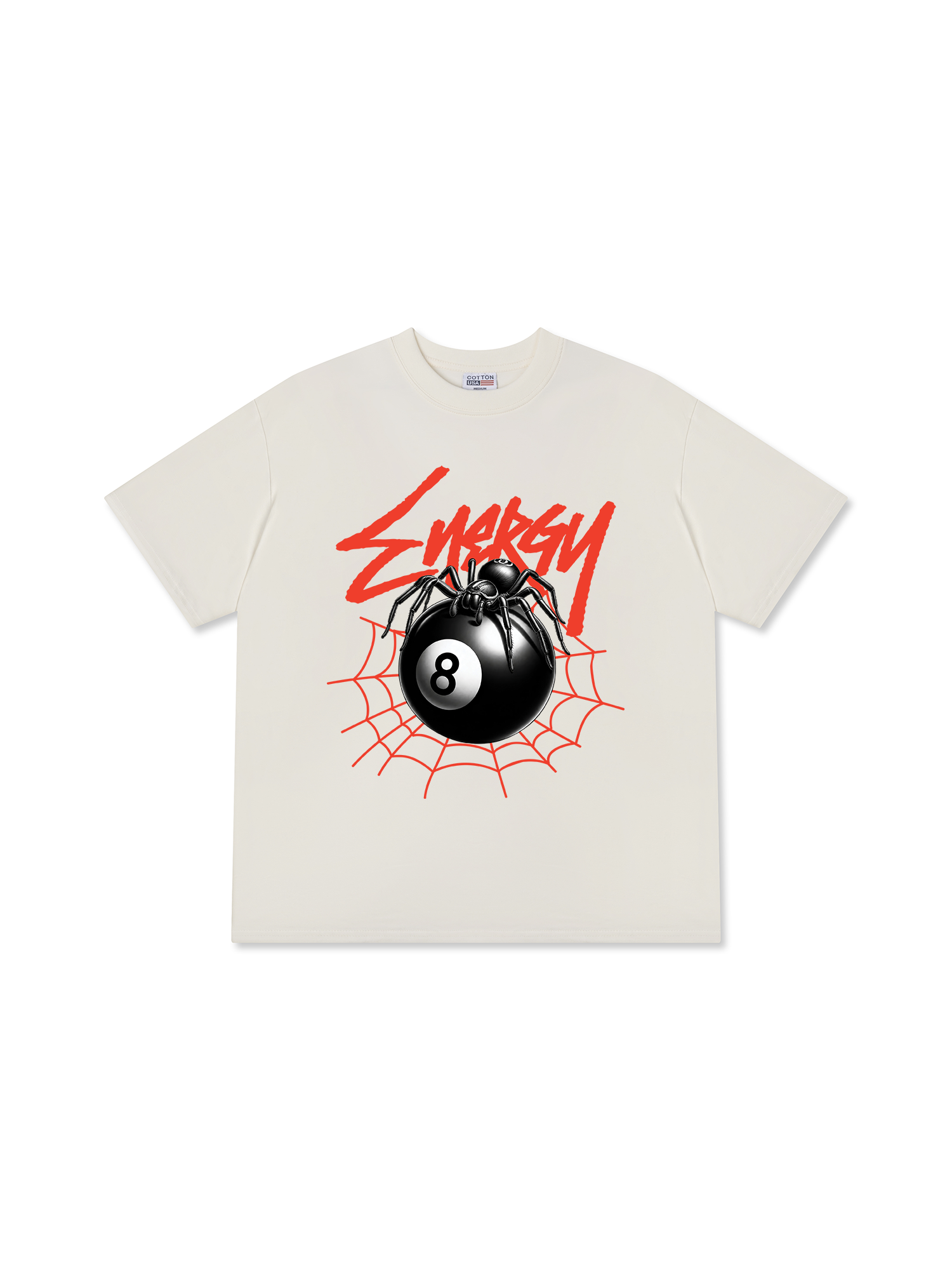 Áo Thun Relaxed Fit Energy Lucky Spider