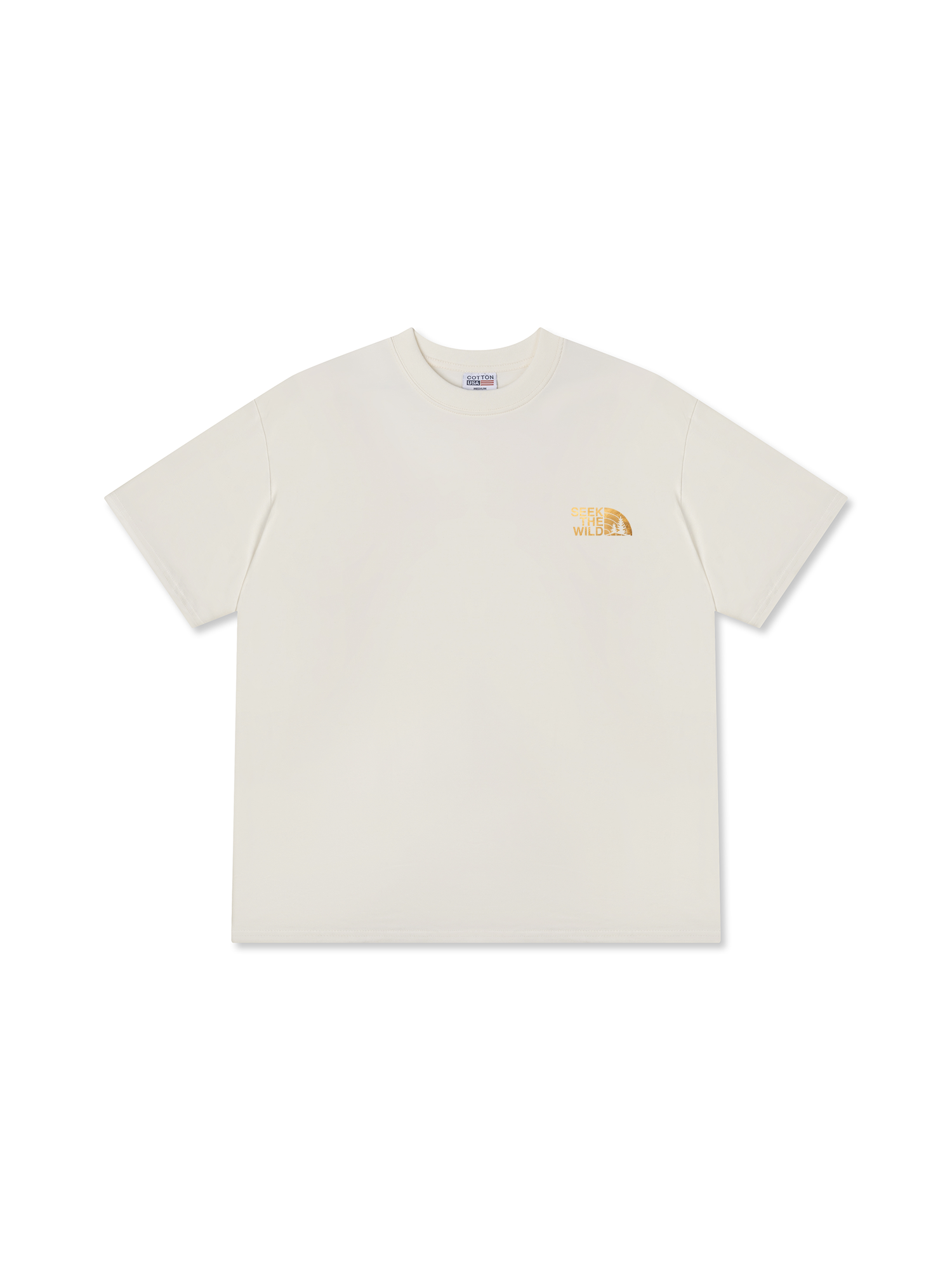 Áo Thun Relaxed Fit Adventure STW Golden