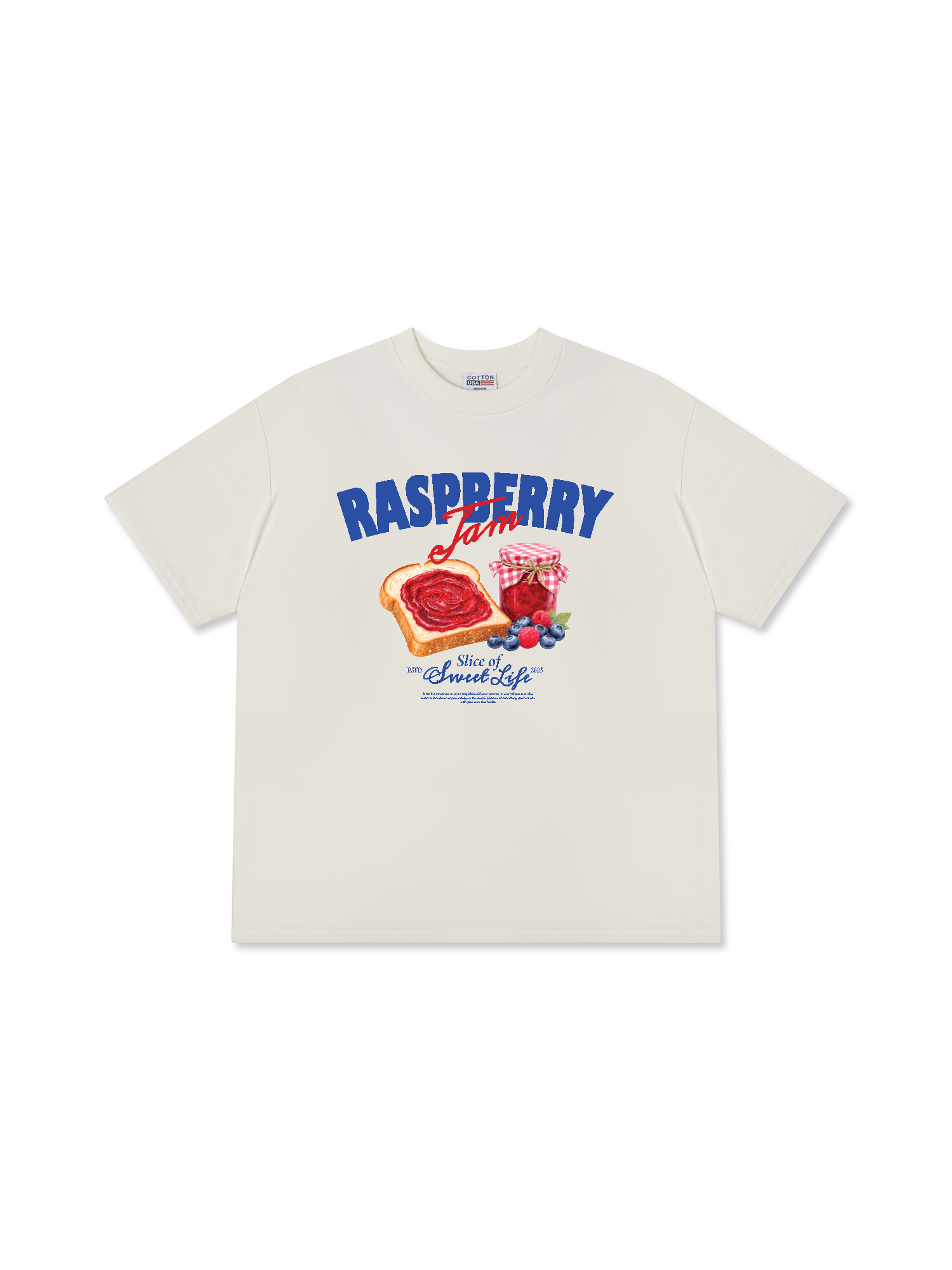Áo Thun Relaxed Fit Raspberry Jam
