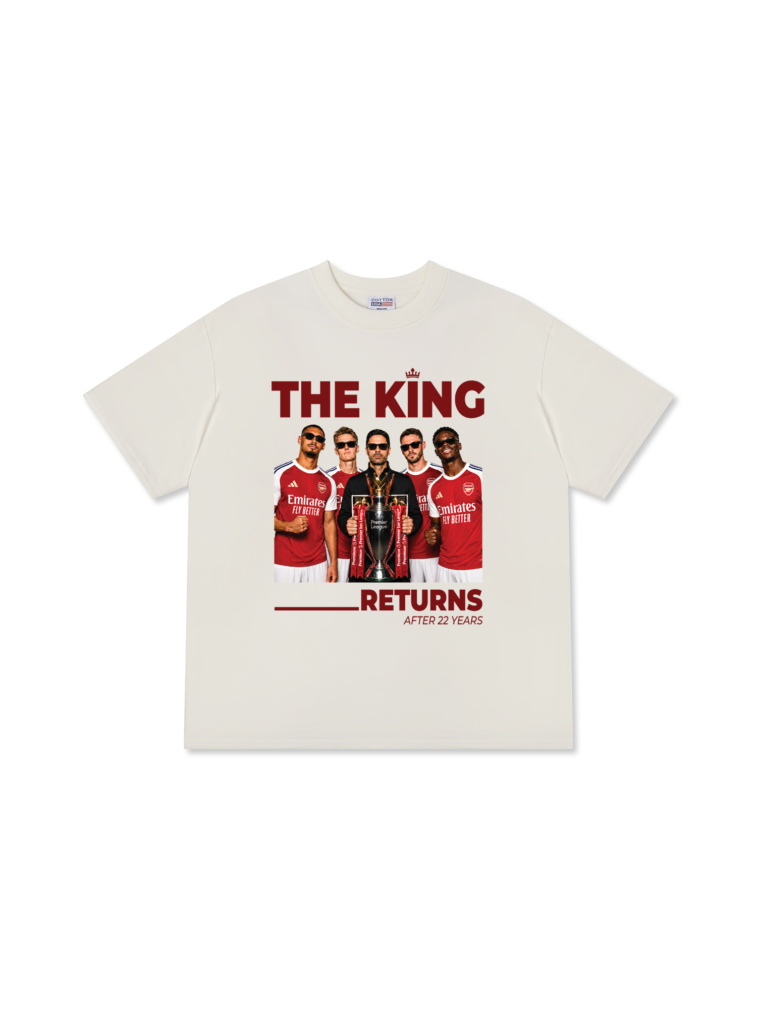 Áo Thun Relaxed Fit Soccer The King Returns
