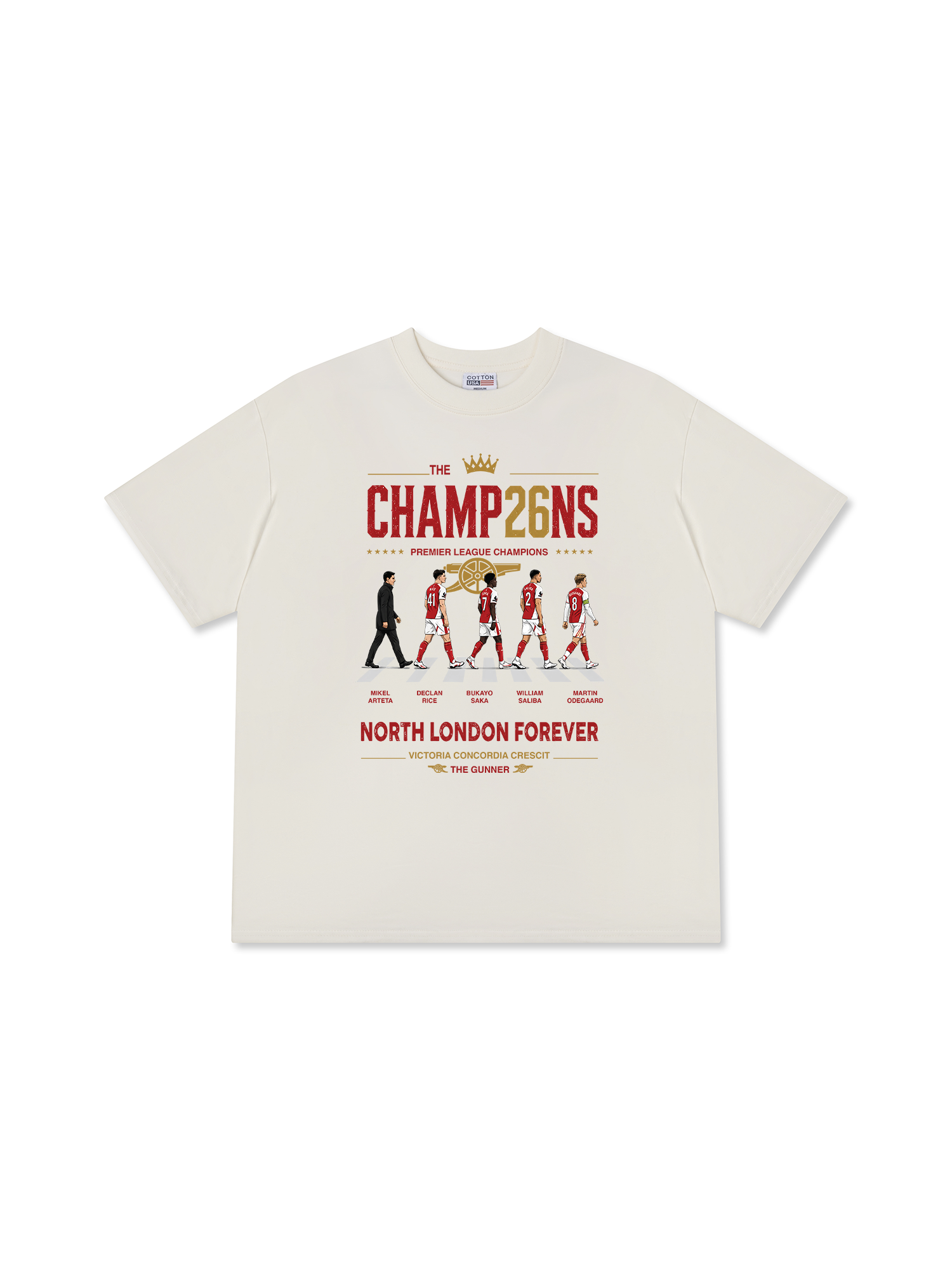 Áo Thun Relaxed Fit Soccer North London Forever