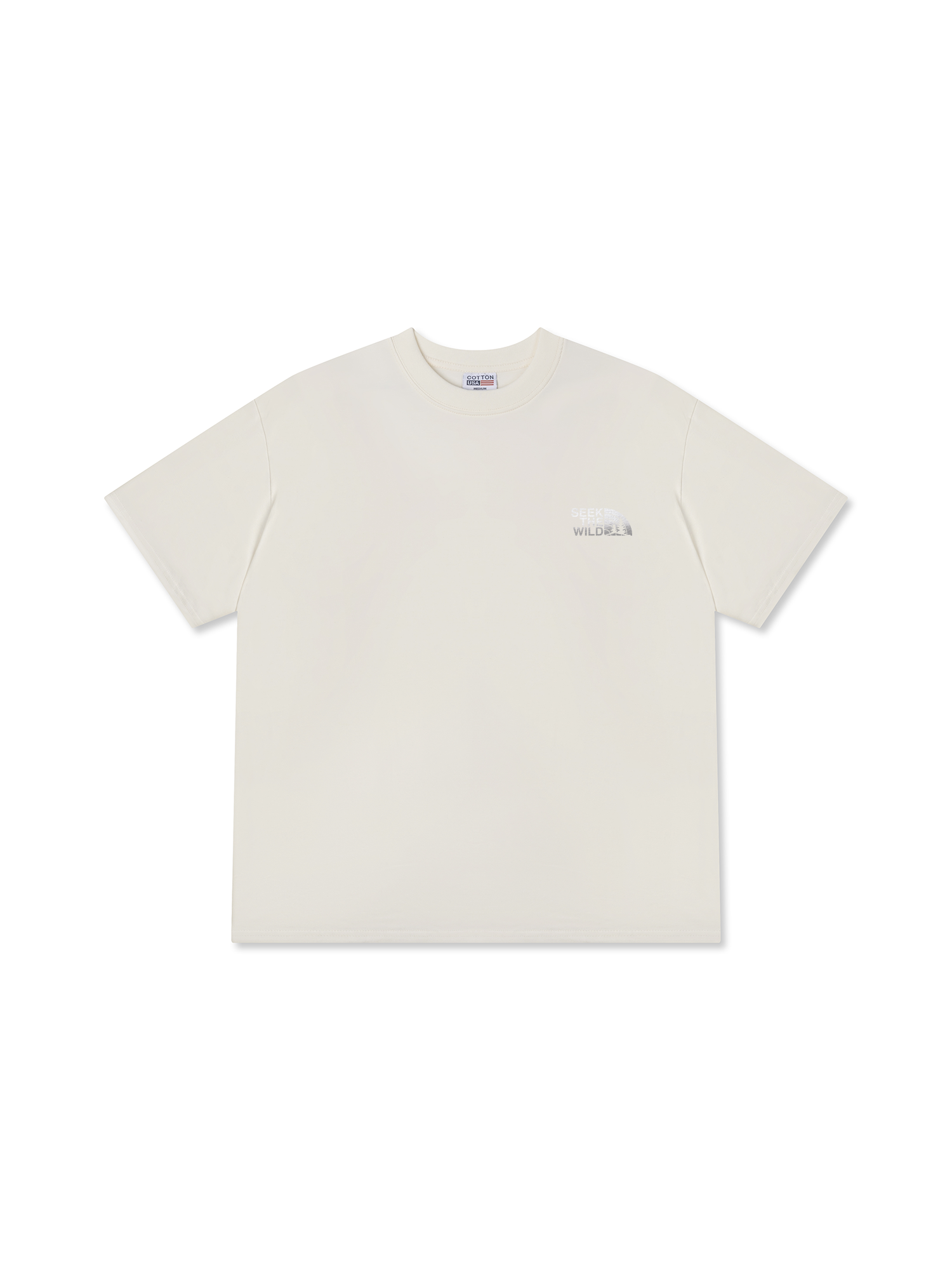Áo Thun Relaxed Fit Adventure STW Silver