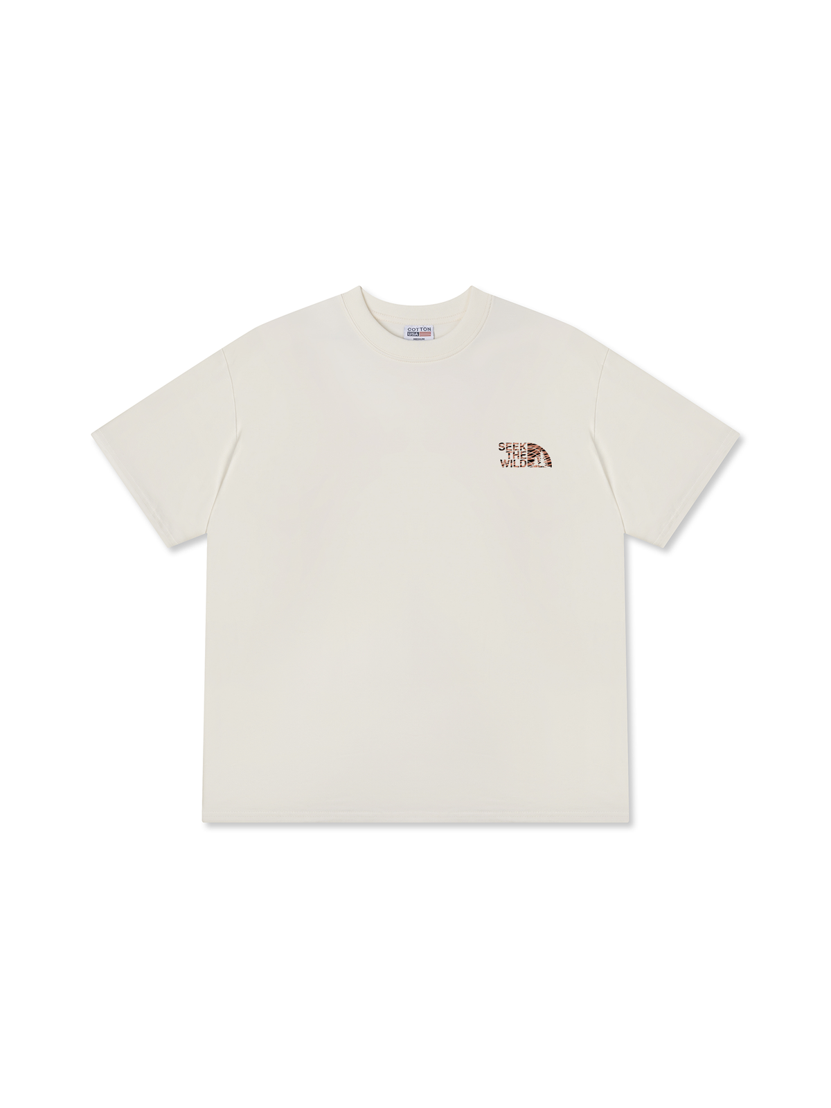 Áo Thun Relaxed Fit Adventure STW Untamed Stripes