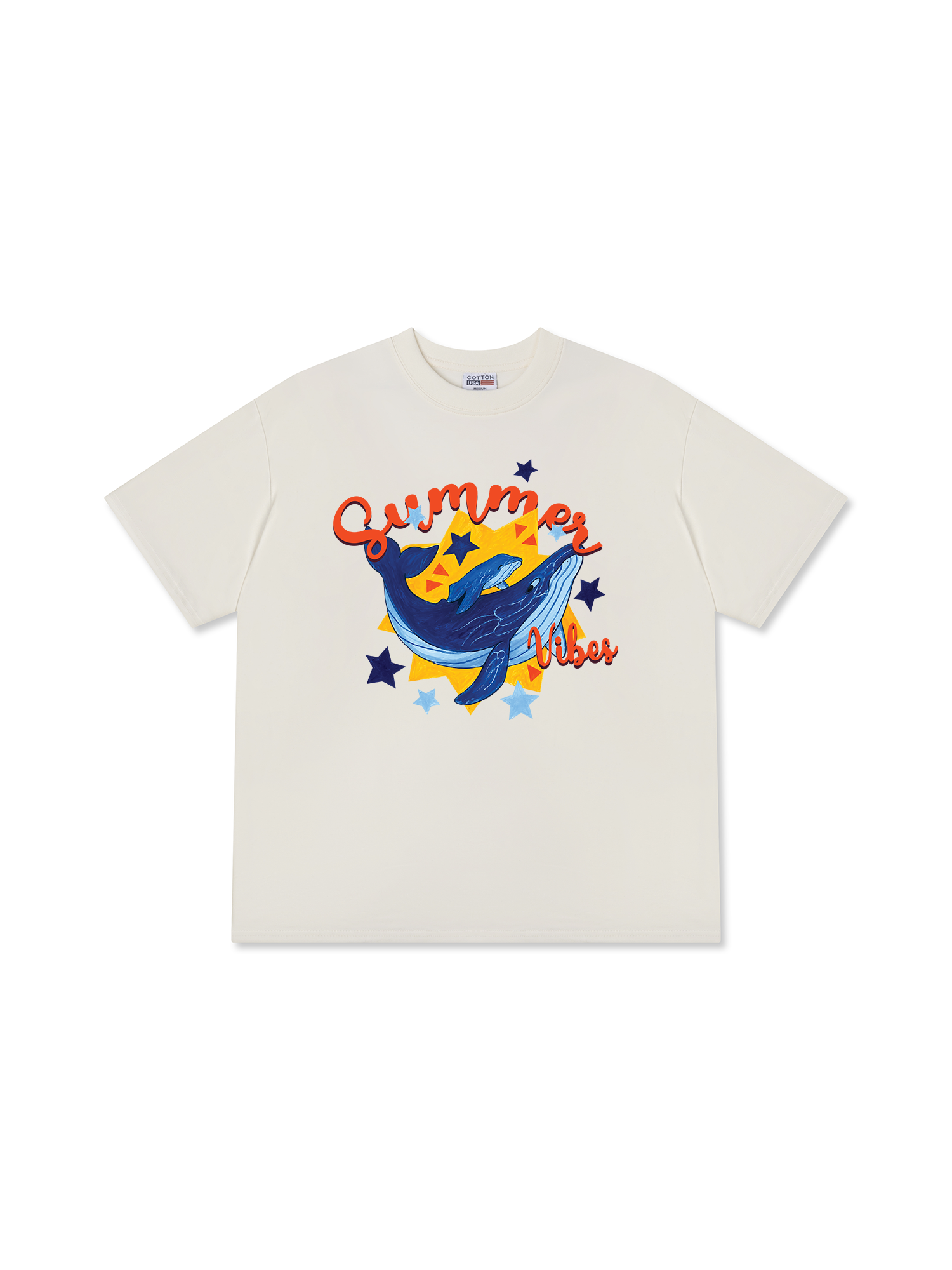 Áo Thun Relaxed Fit Tshirt Tropical Summer Vibes