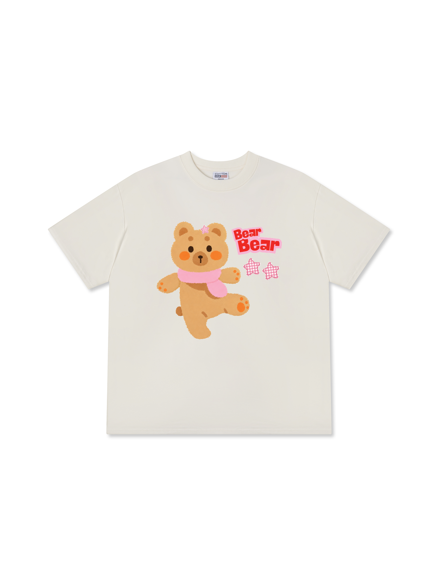 Áo Thun Relaxed Fit Bear Town Honey Bear
