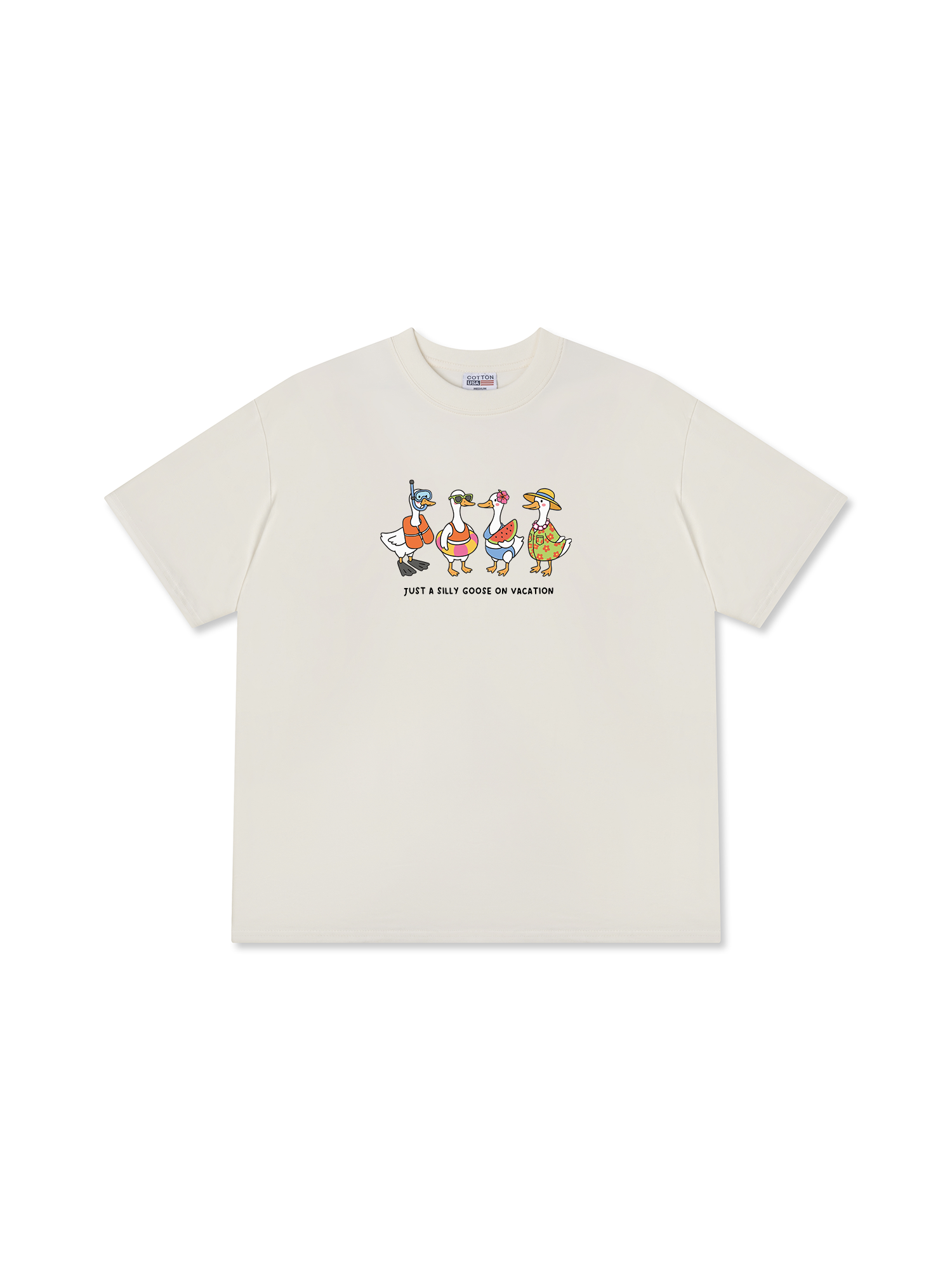 Áo Thun Relaxed Fit Tshirt Tropical Just A Silly Goose