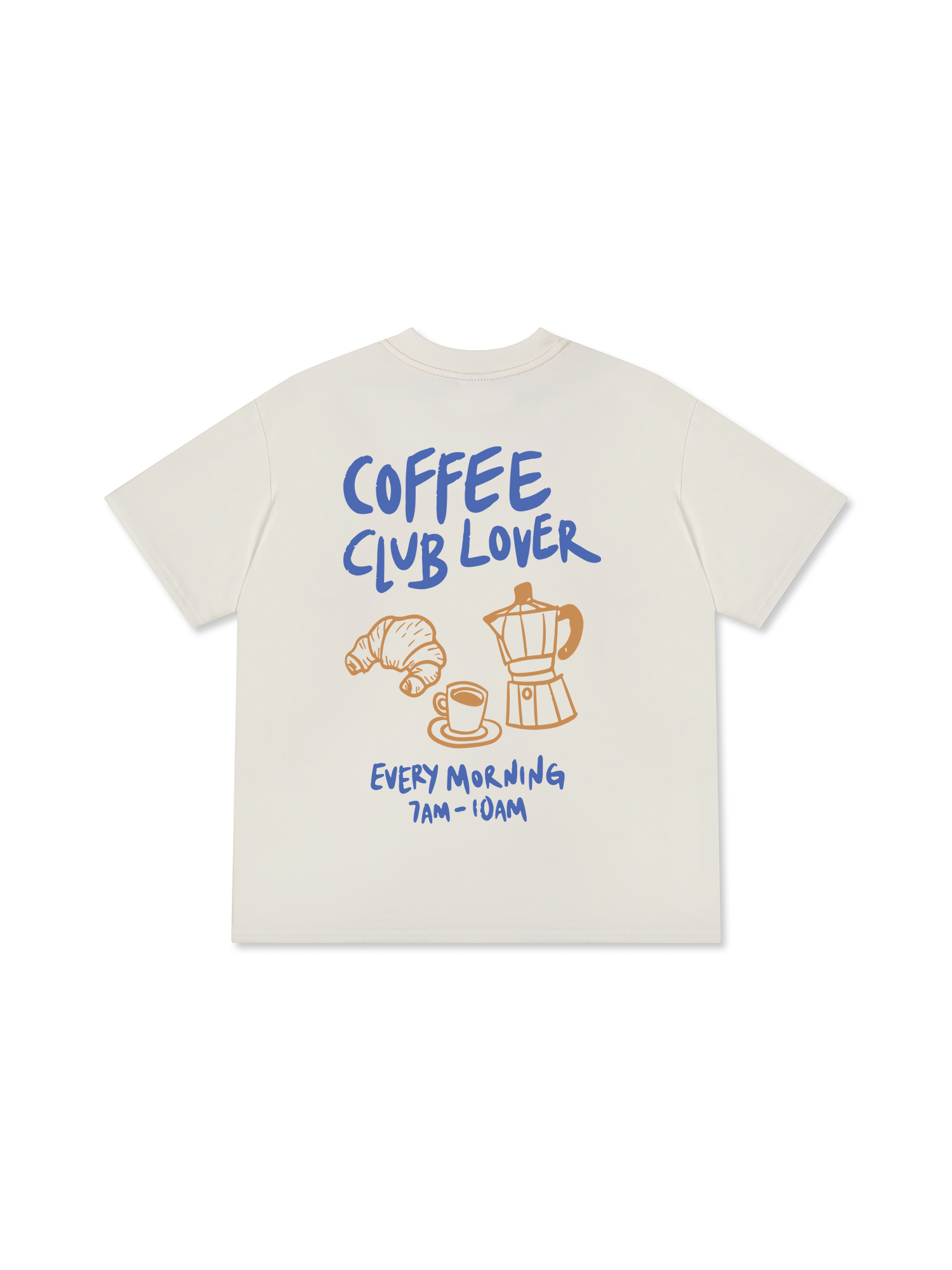 Áo Thun Relaxed Fit Daily Cup Coffee Club Lover