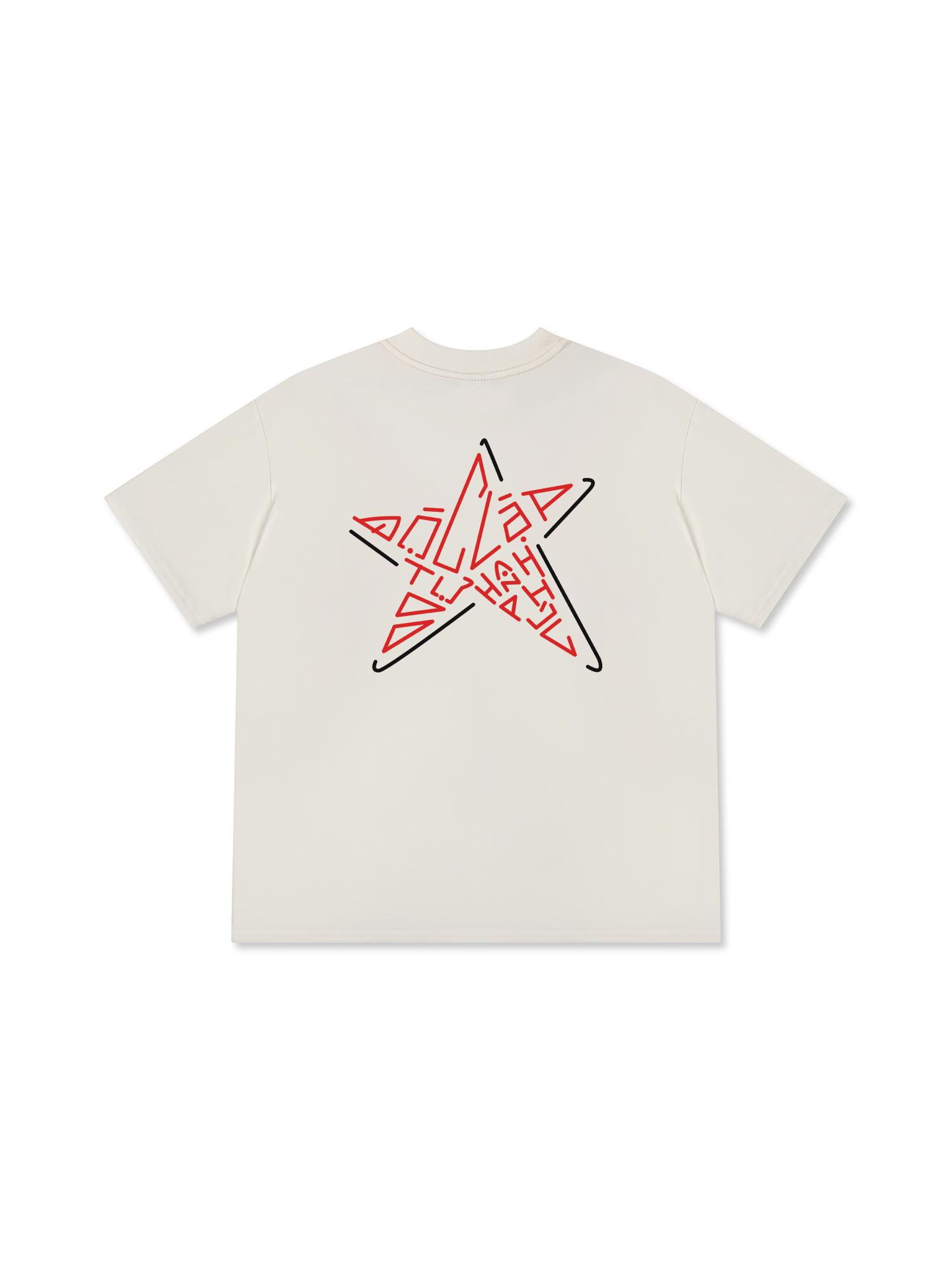 Áo Thun Relaxed Fit Ngôi Sao Độc Lập Tự Do Hạnh Phúc