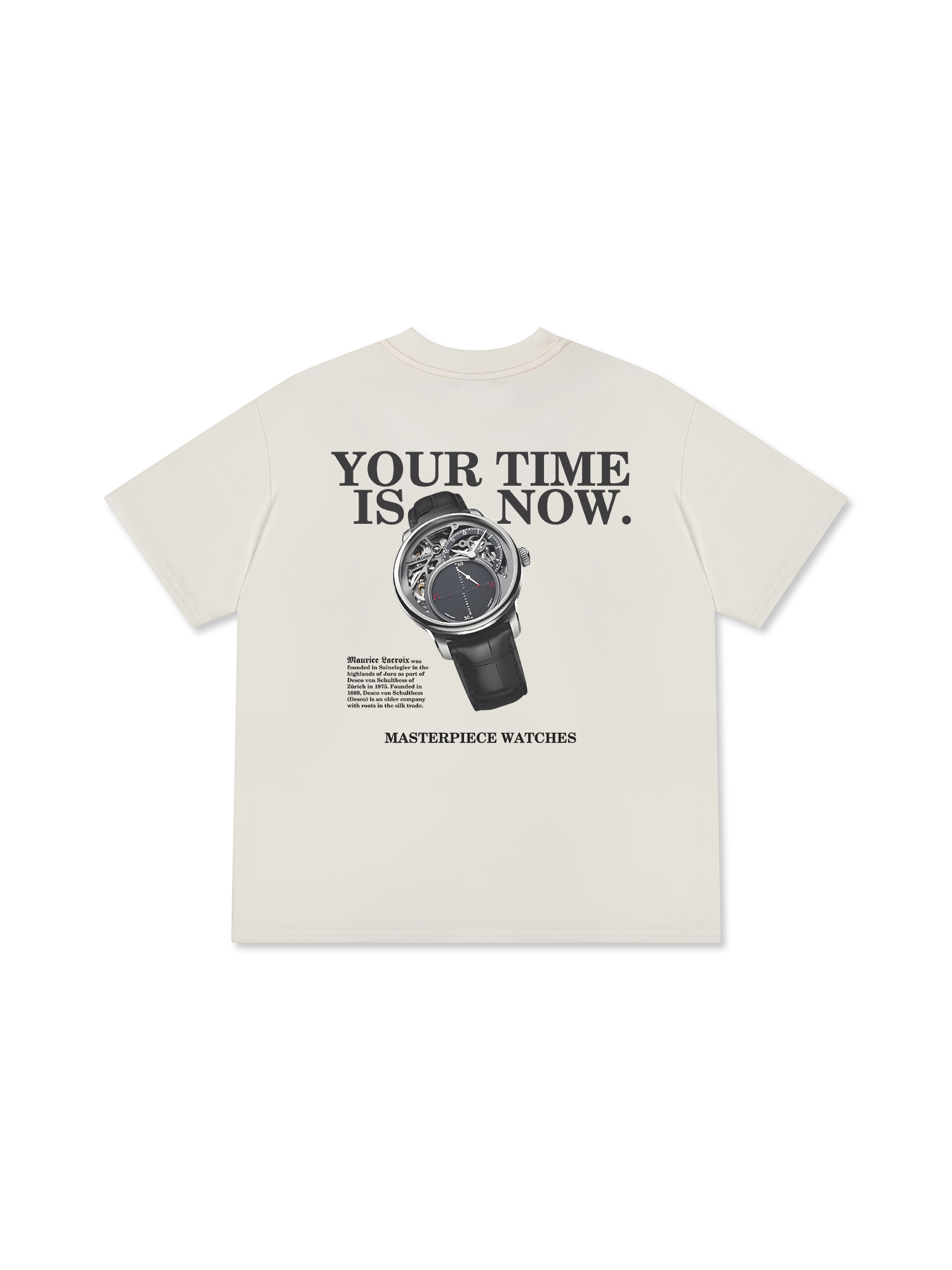 Áo Thun Relaxed Fit Watch Your Time Is Now