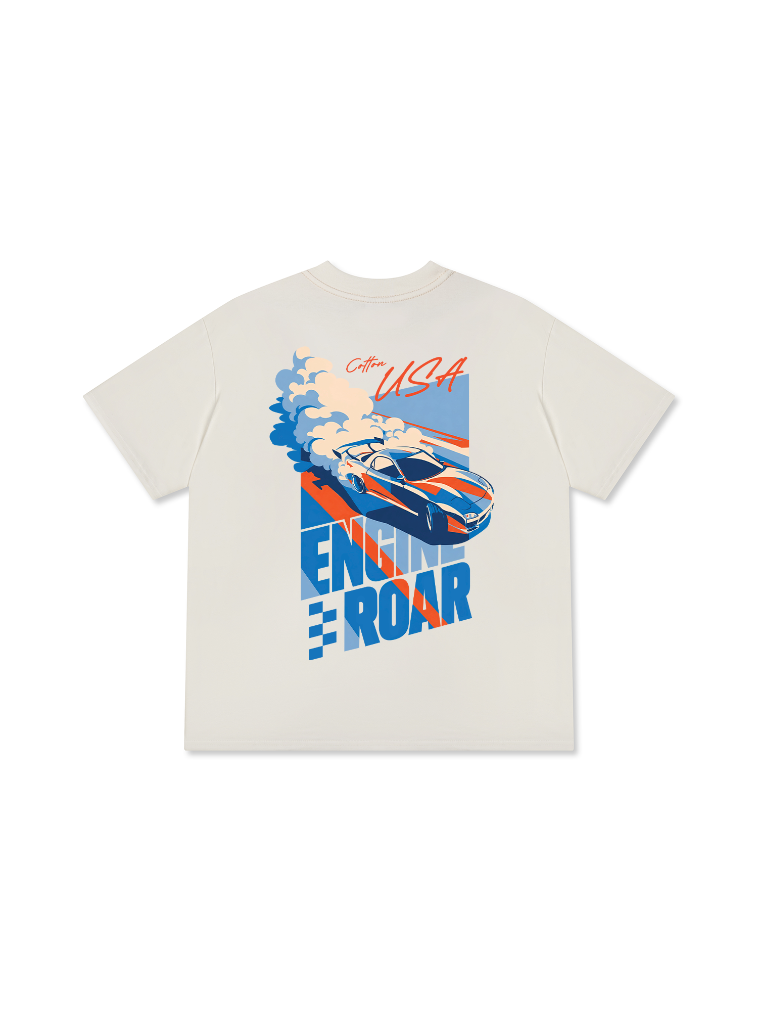 Áo Thun Relaxed Fit Engine Roar