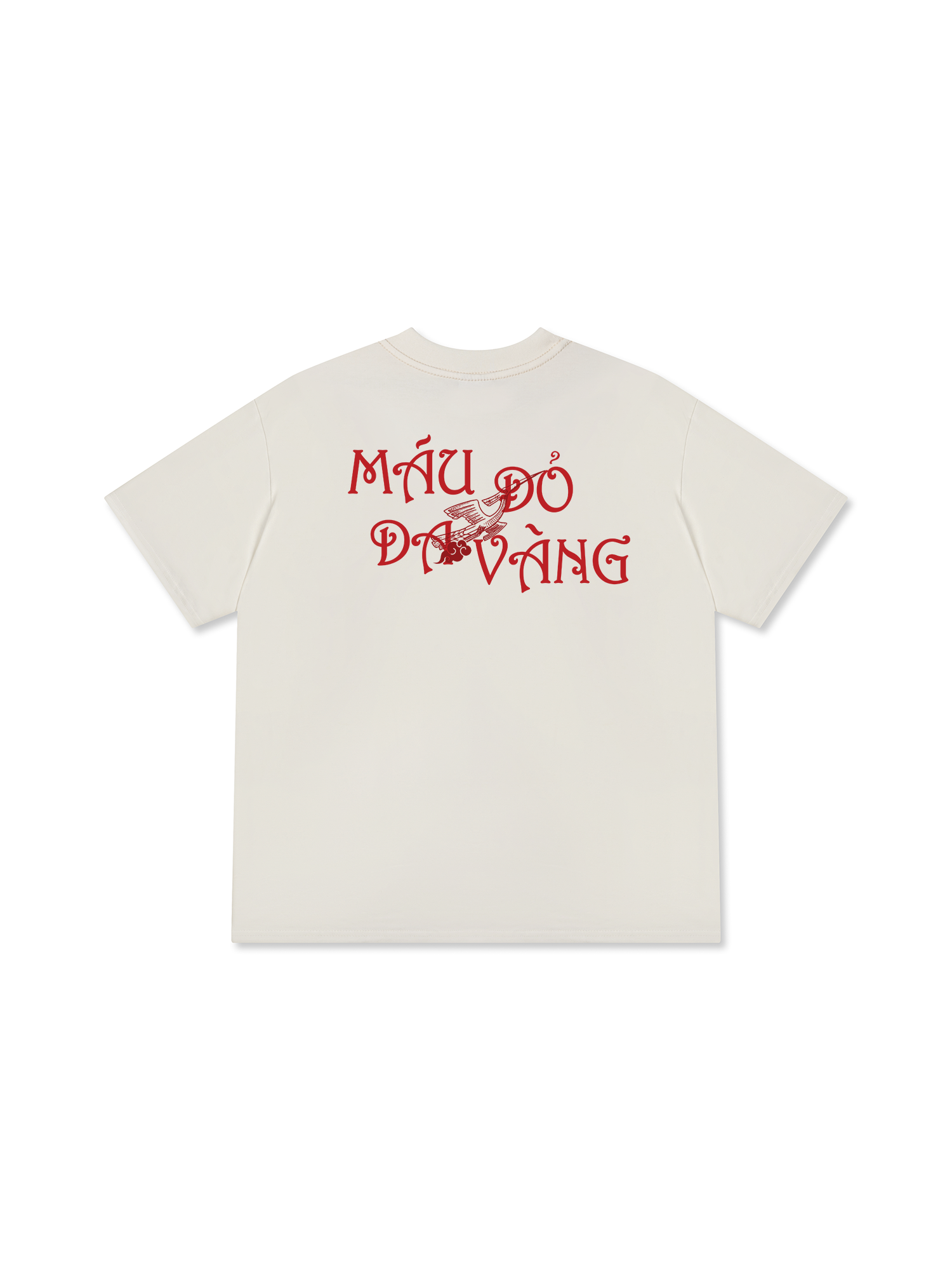 Áo Thun Relaxed Fit Việt Nam Người Việt - Máu Đỏ Da Vàng