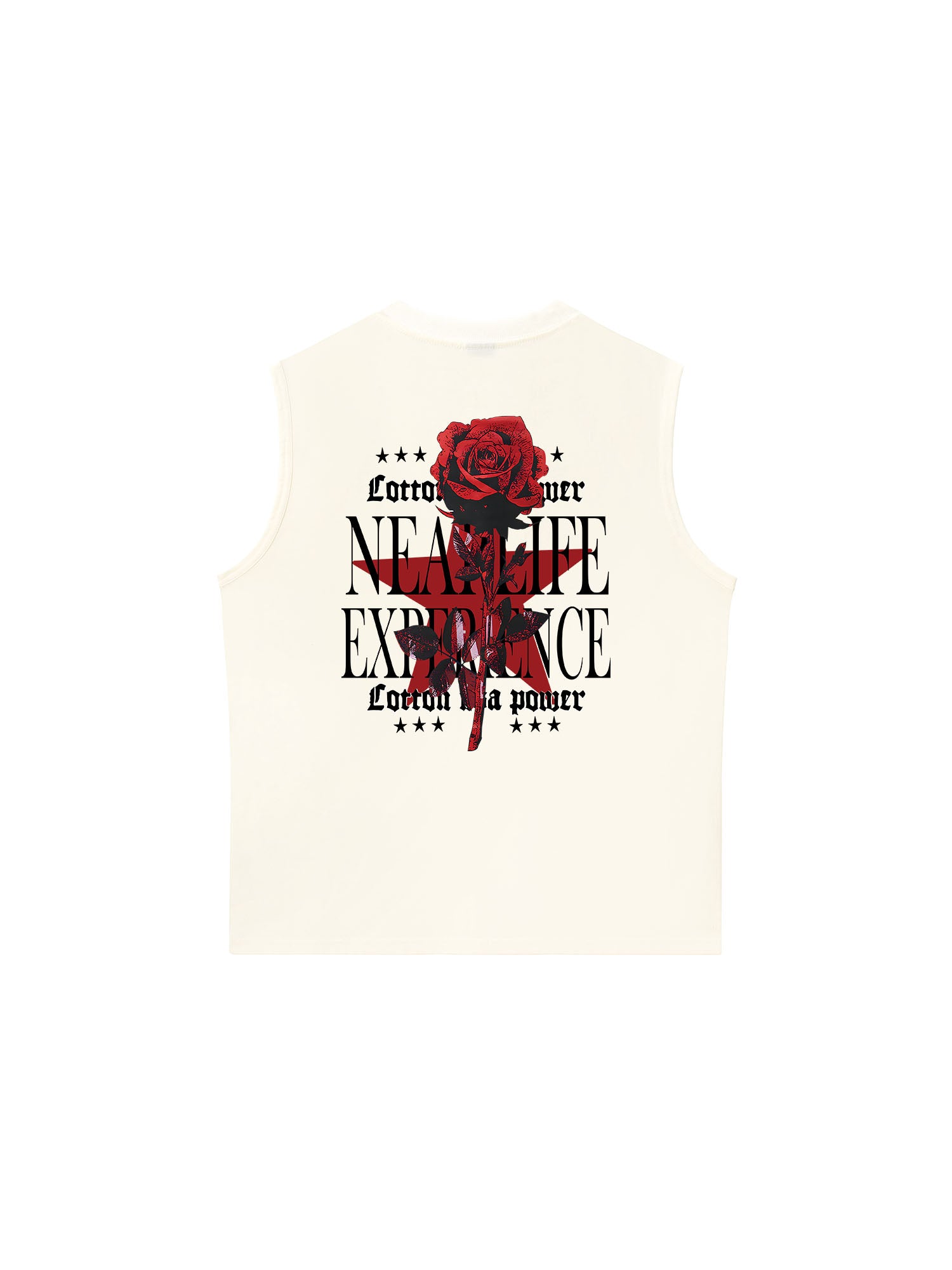 Áo Ba Lỗ Relaxed Fit Floral Rose Flower