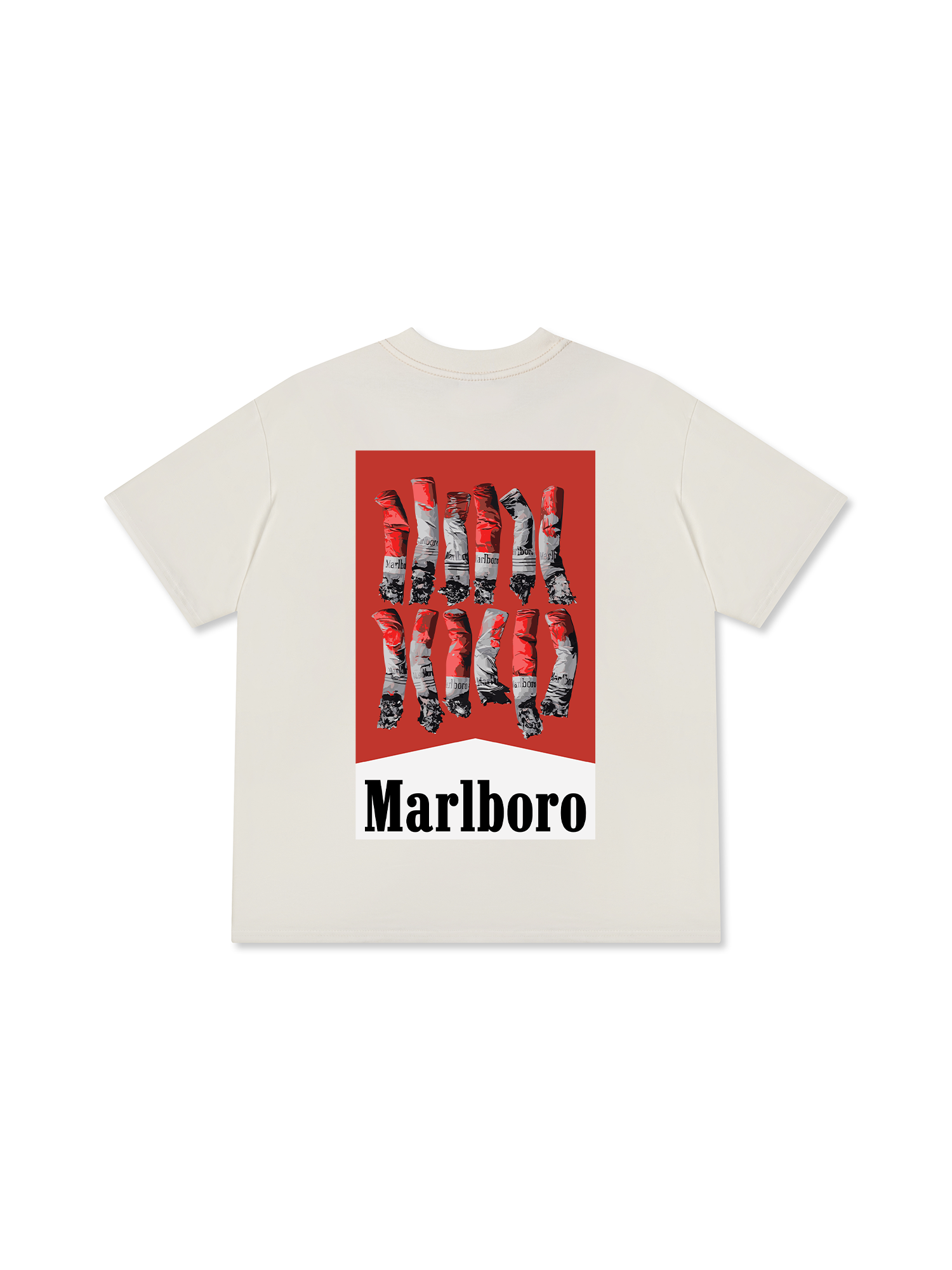 Áo Thun Relaxed Fit Marlboro Pack Of Ashe
