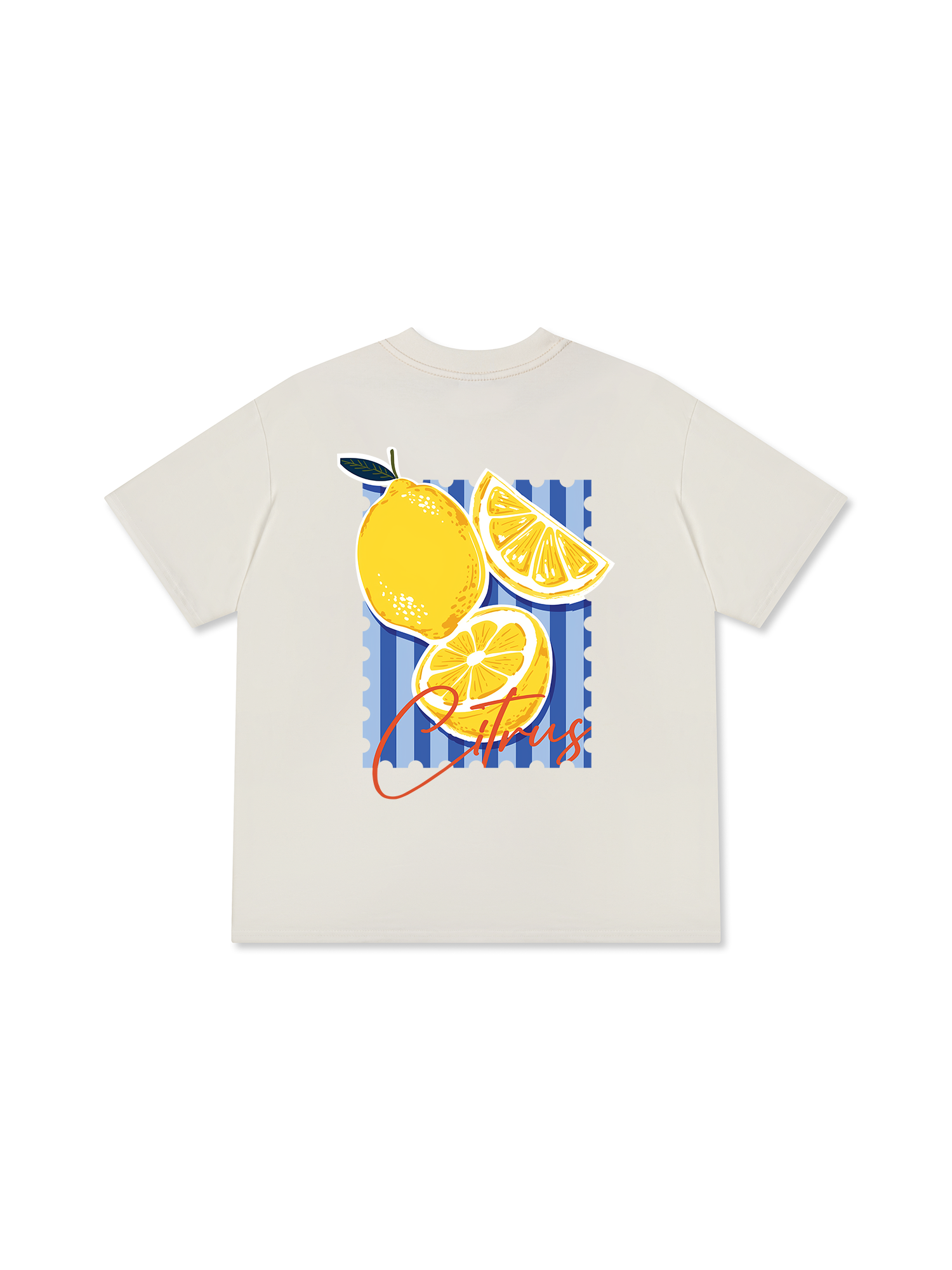 Áo Thun Relaxed Fit Tropical Citrus fruit