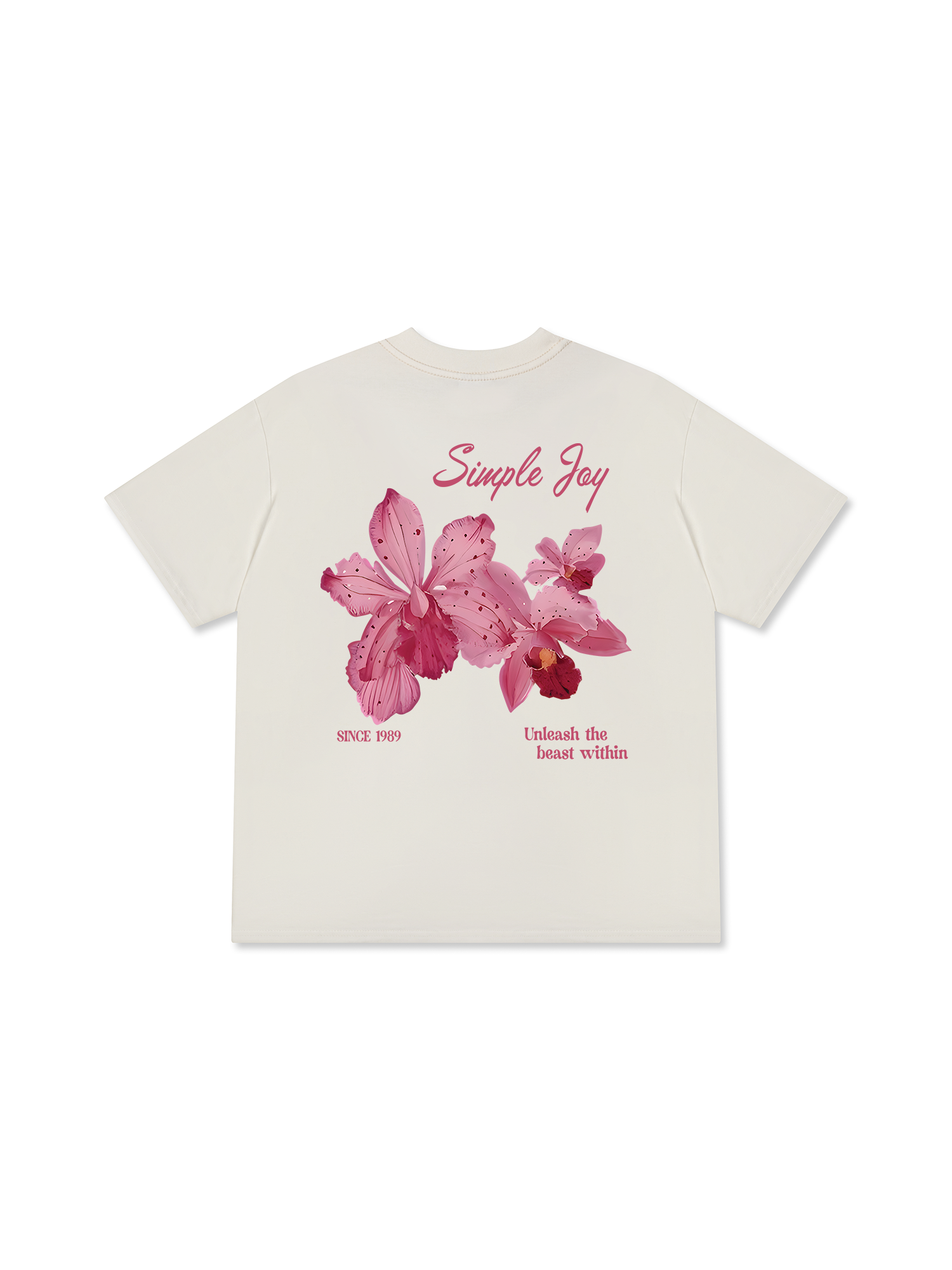 Áo Thun Relaxed Fit Floral Simple Day