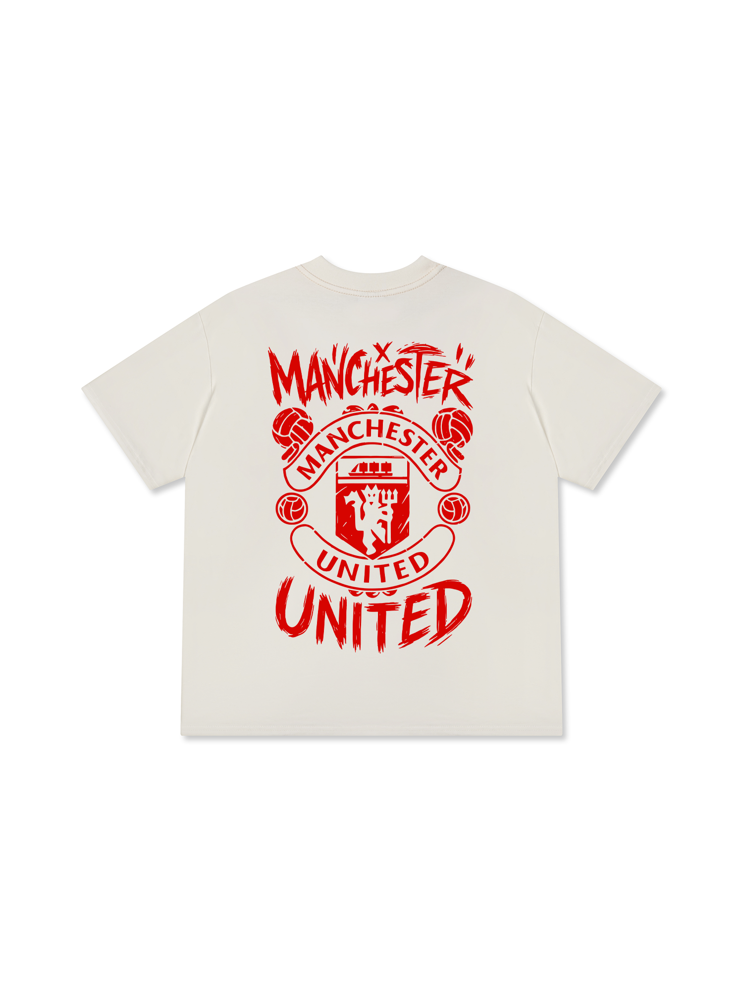 Áo Thun Relaxed Fit Soccer Manchester Wild Style