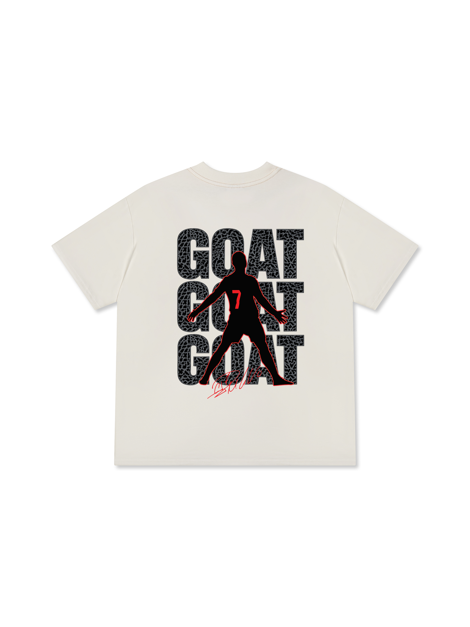 Áo Thun Relaxed Fit GOAT GOAT GOAT CR7