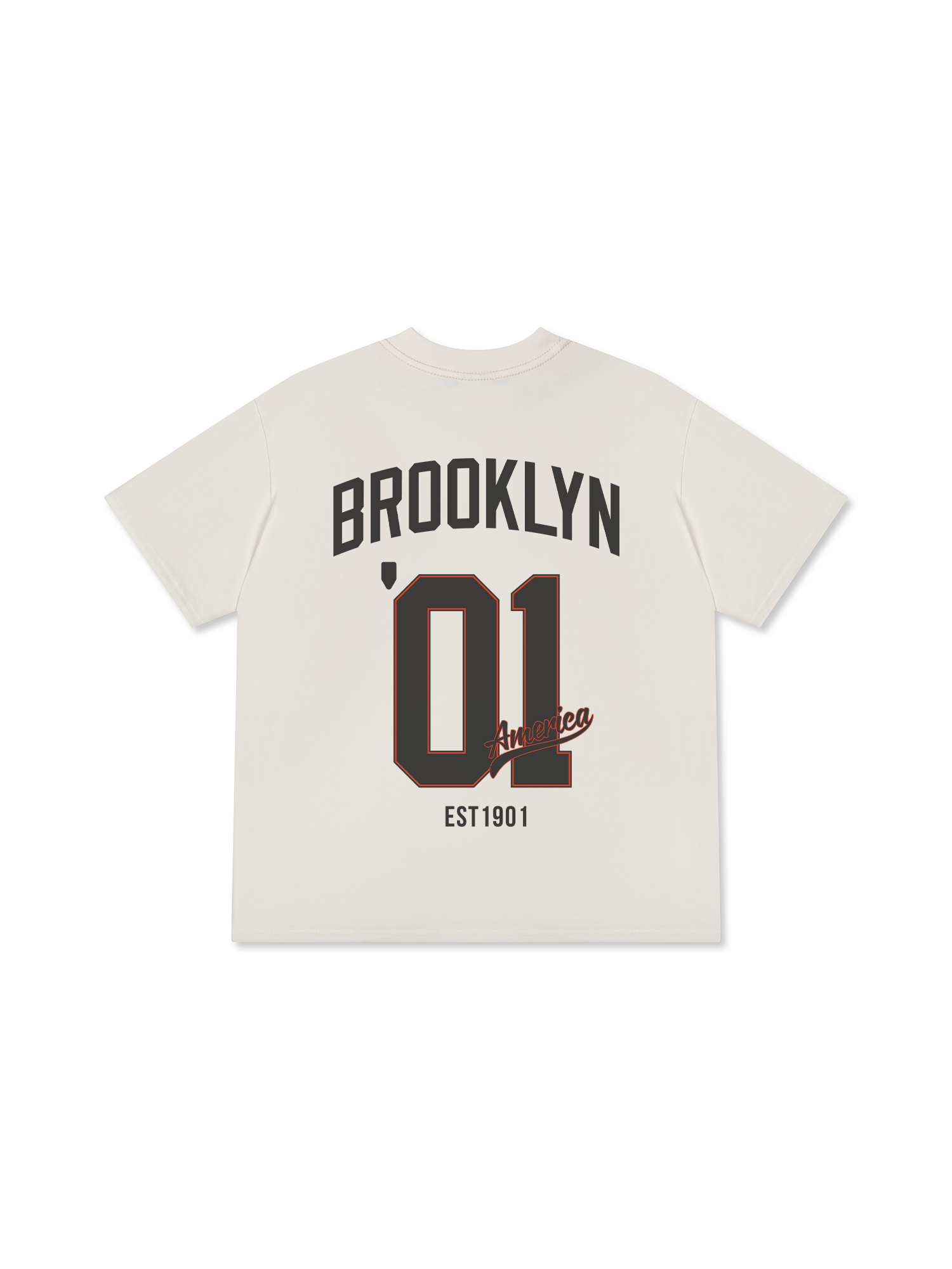 Áo Thun Relaxed Fit Baseball Brooklyn America