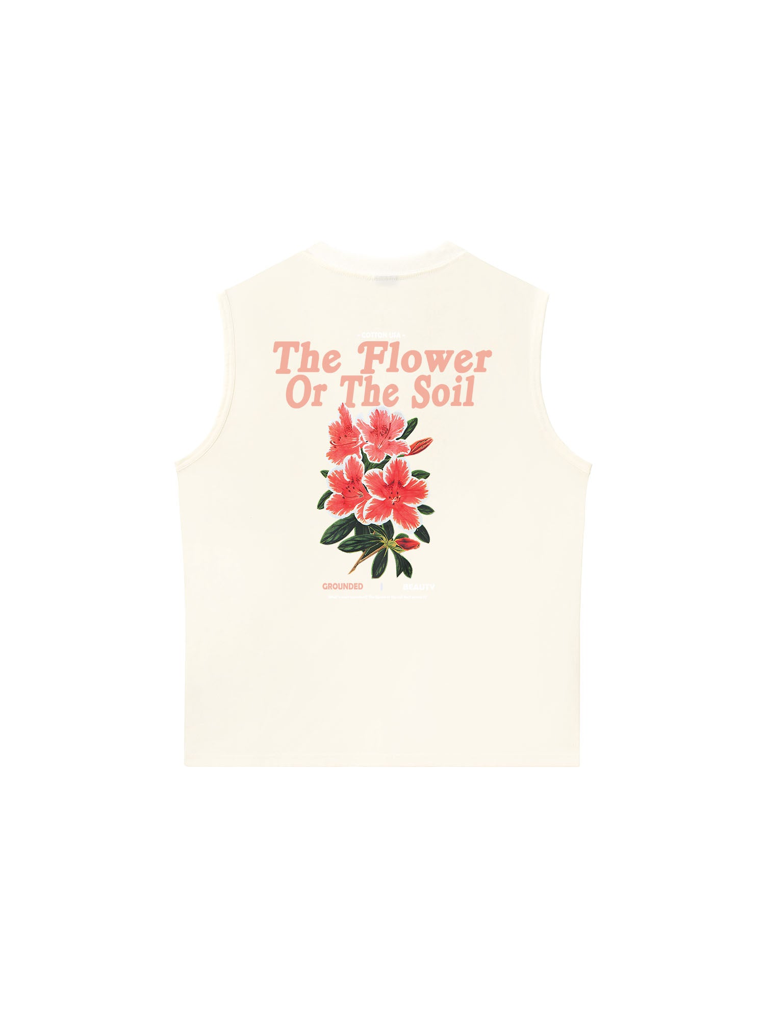 Áo Ba Lỗ Relaxed Fit Floral The Soil