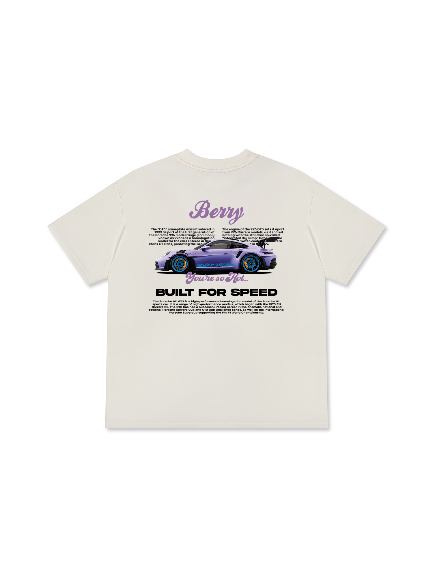 Áo Thun Relaxed Fit Violet Berry
