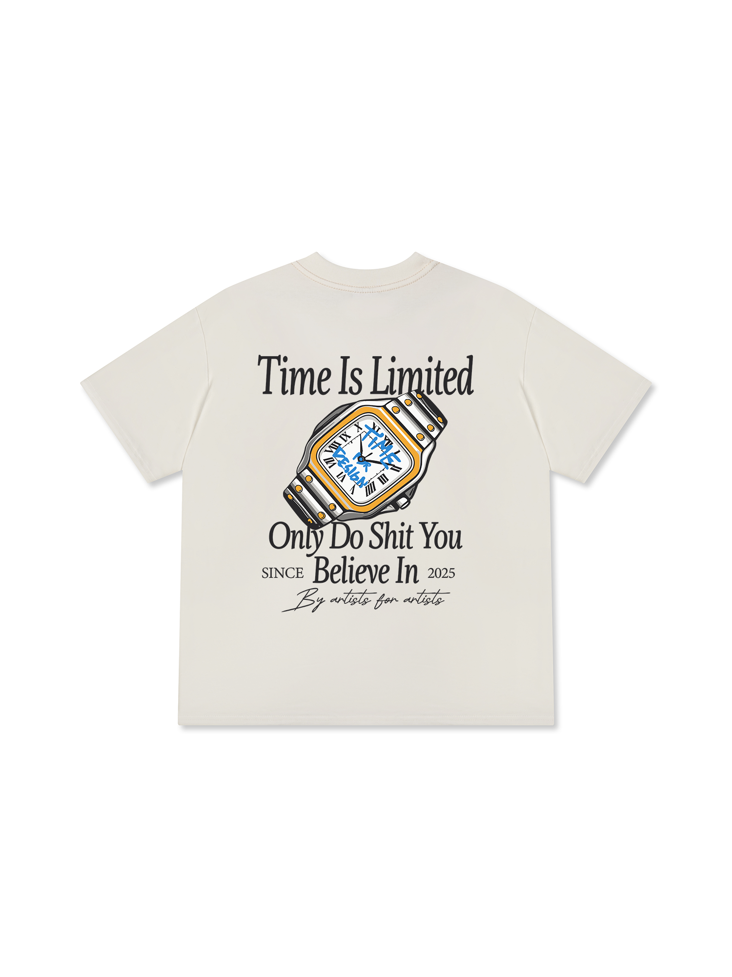 Áo Thun Relaxed Fit Time Is Limited