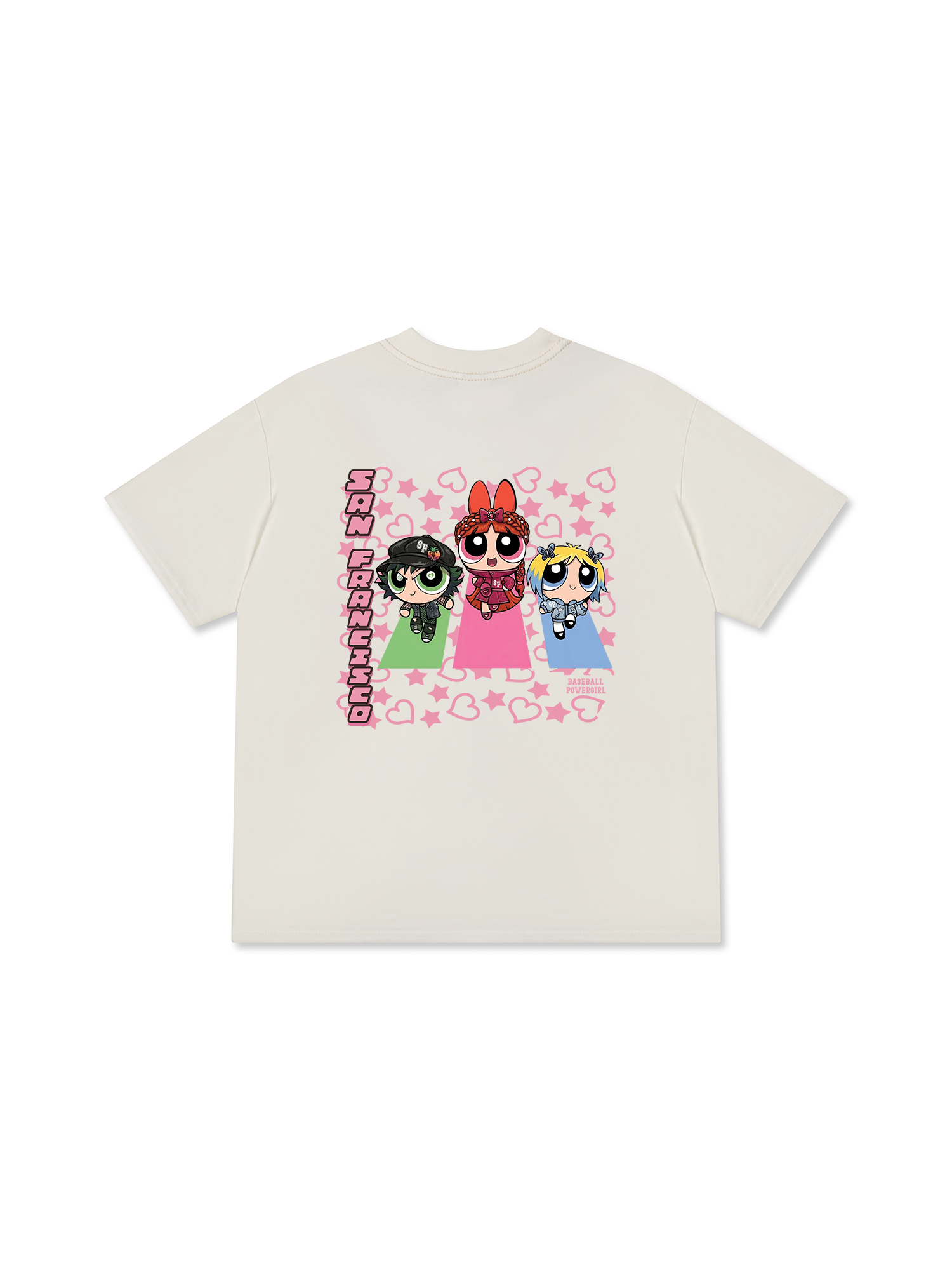 Áo Thun Relaxed Fit Baseball X Power Girl San Francisco