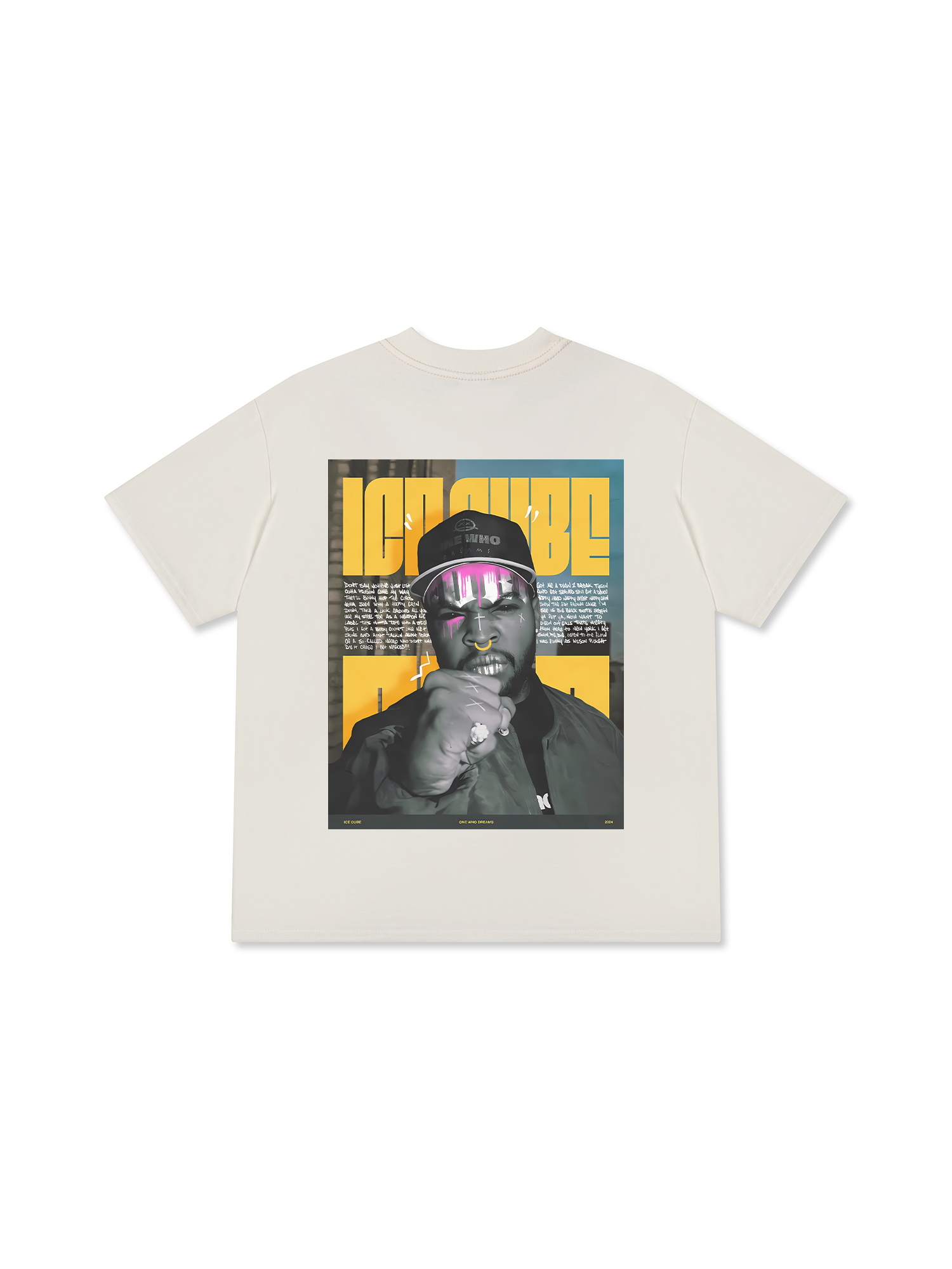 Áo Thun Relaxed Fit Rapper Ice Cube Dont Say Nothing