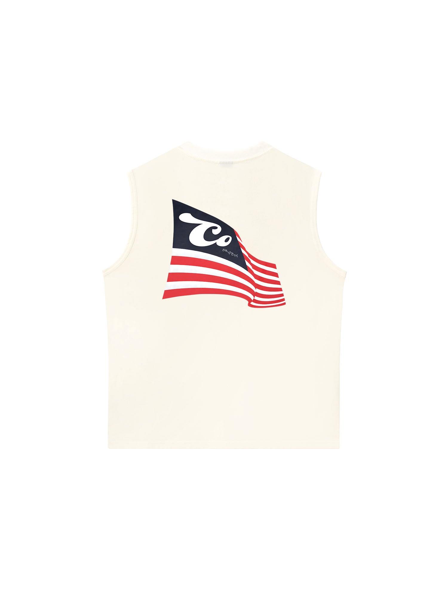 Áo Ba Lỗ Relaxed Fit USA Cotton USA Flag