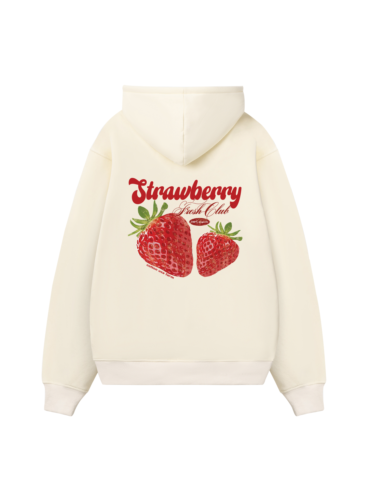 Tropical Strawberry Fresh Club Hoodie