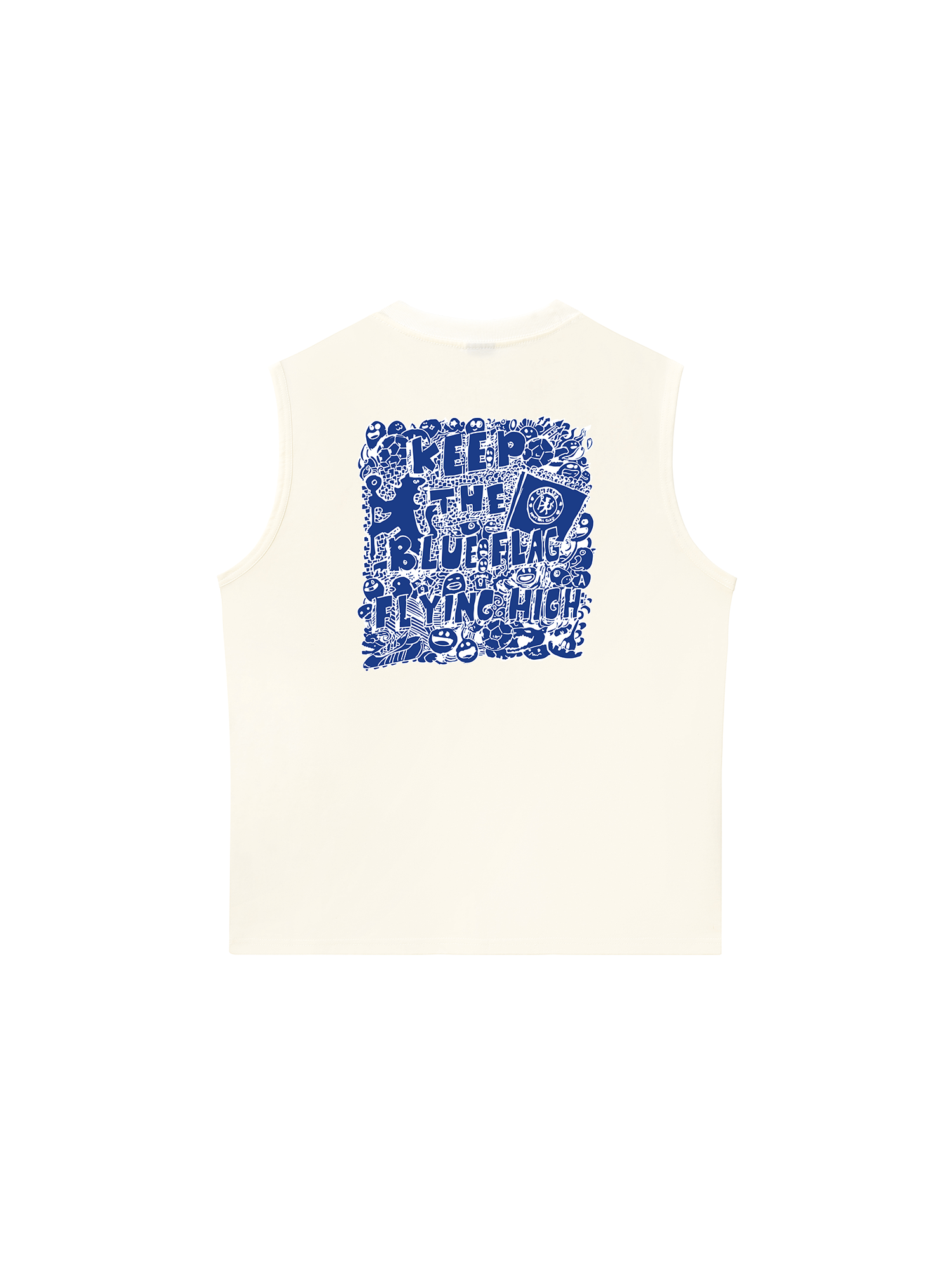 Áo Ba Lỗ Relaxed Fit Keep The Blue Flag Flying High