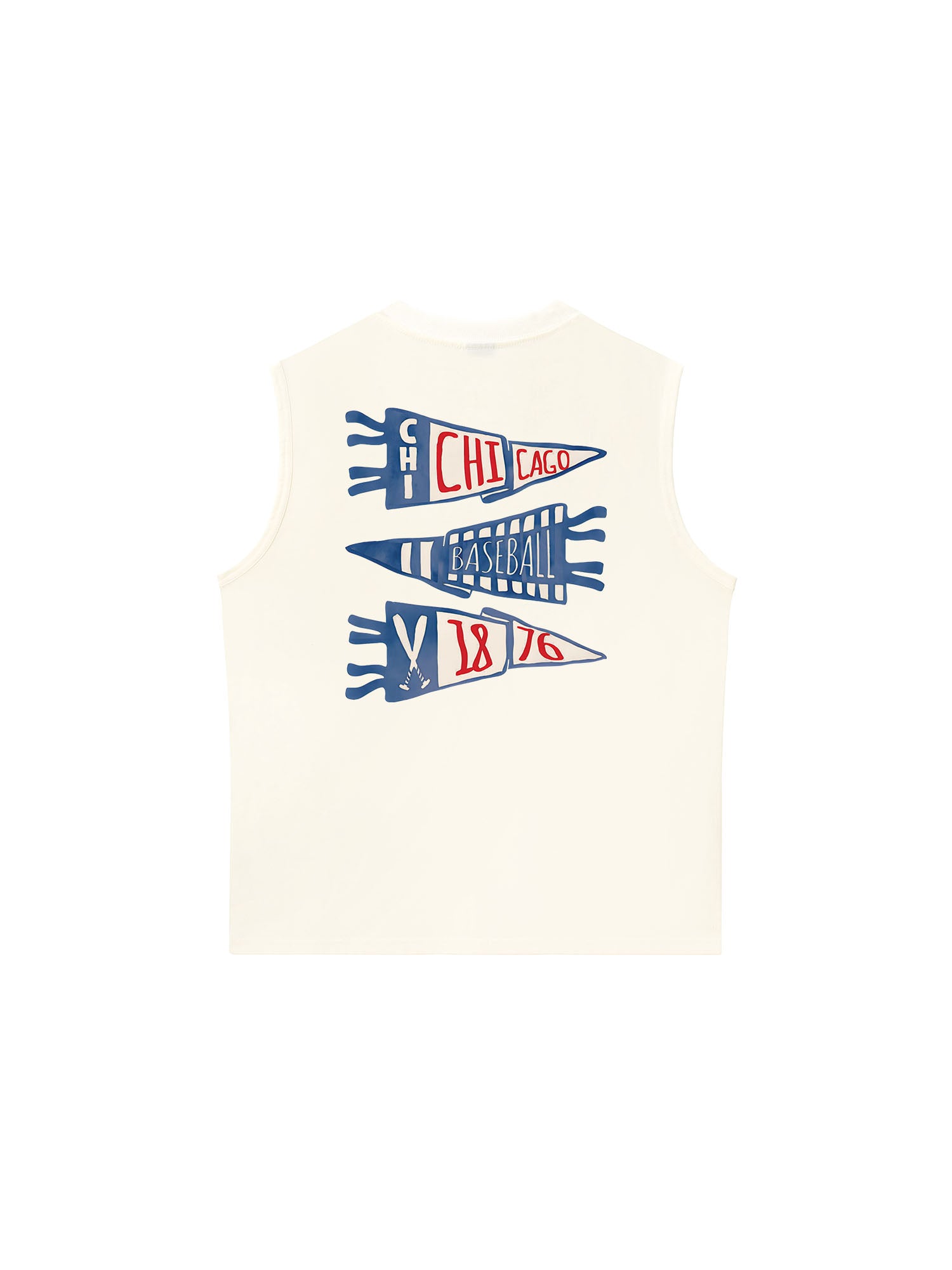 Áo Ba Lỗ Relaxed Fit Chicago Baseball