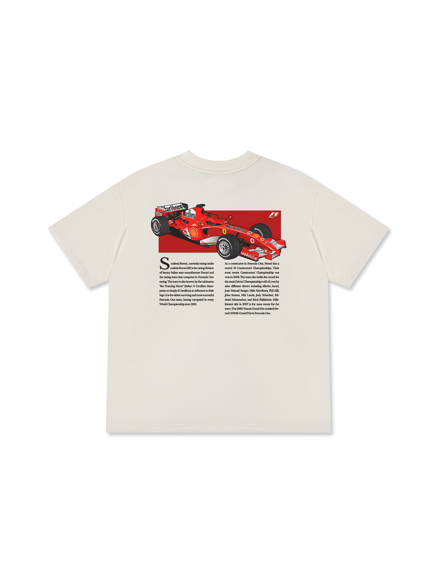 Áo Thun Relaxed Fit Ferrari Scuderia Race