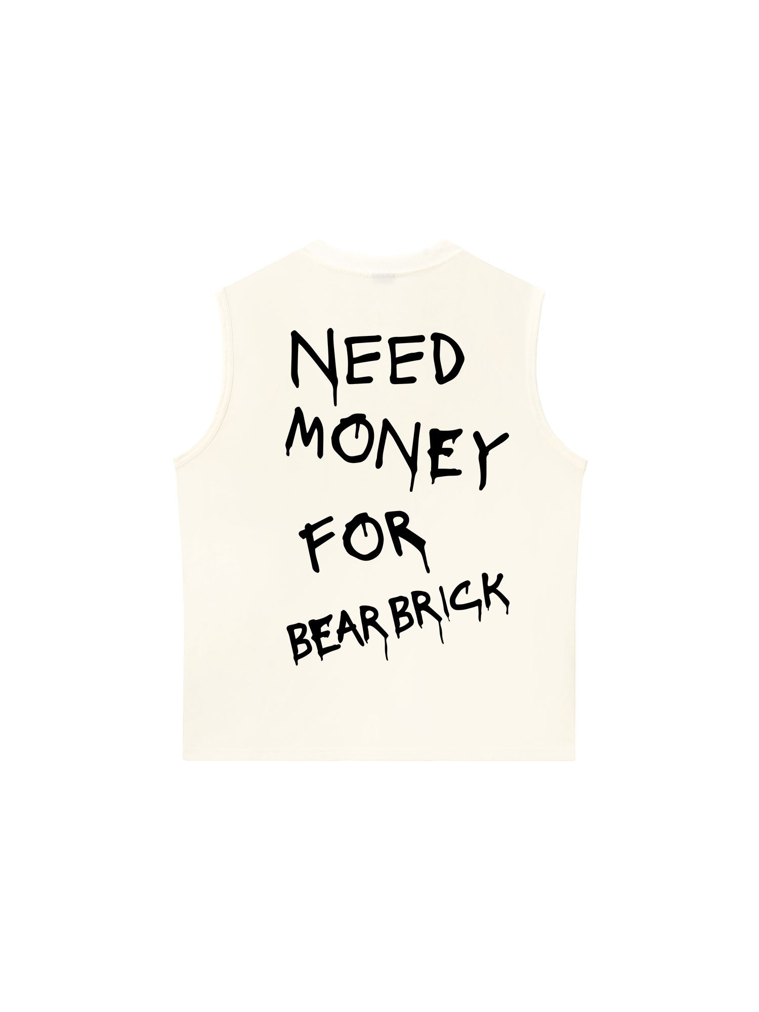 Áo Ba Lỗ Relaxed Fit Need Money For Bearbrick