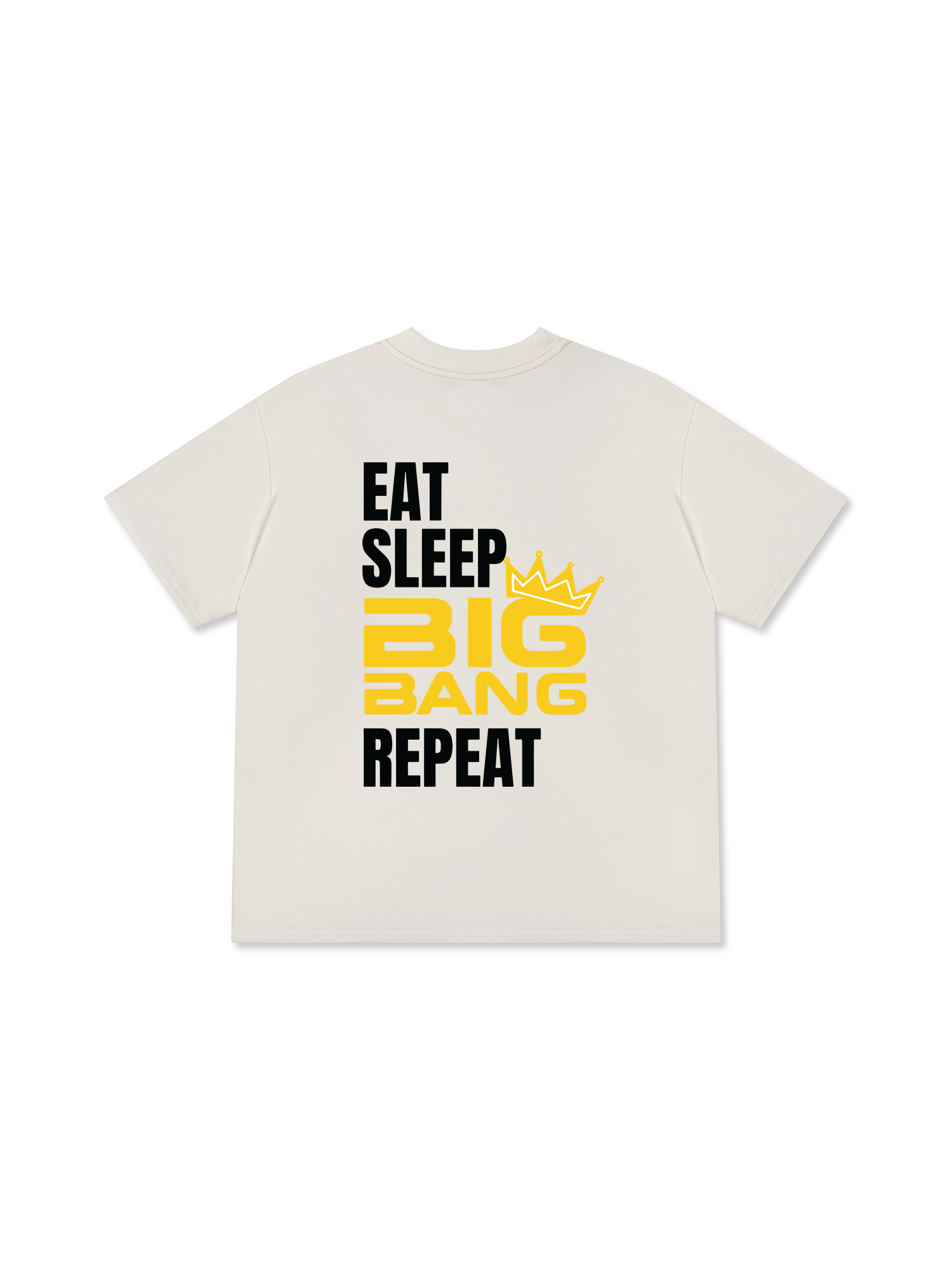 Áo Thun Relaxed Fit Idol Eat Sleep BIGBANG Repeat