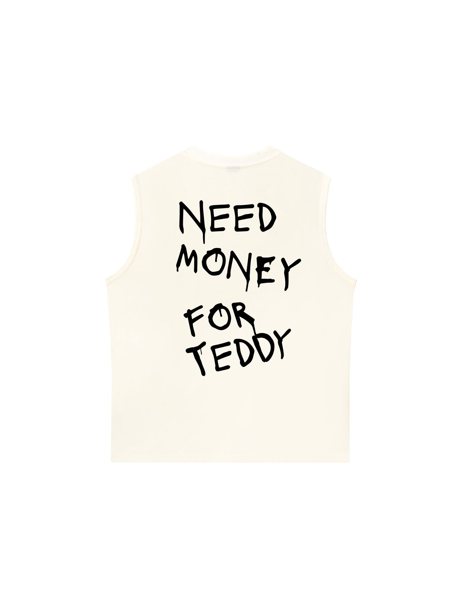 Áo Ba Lỗ Relaxed Fit Need Money For Teddy