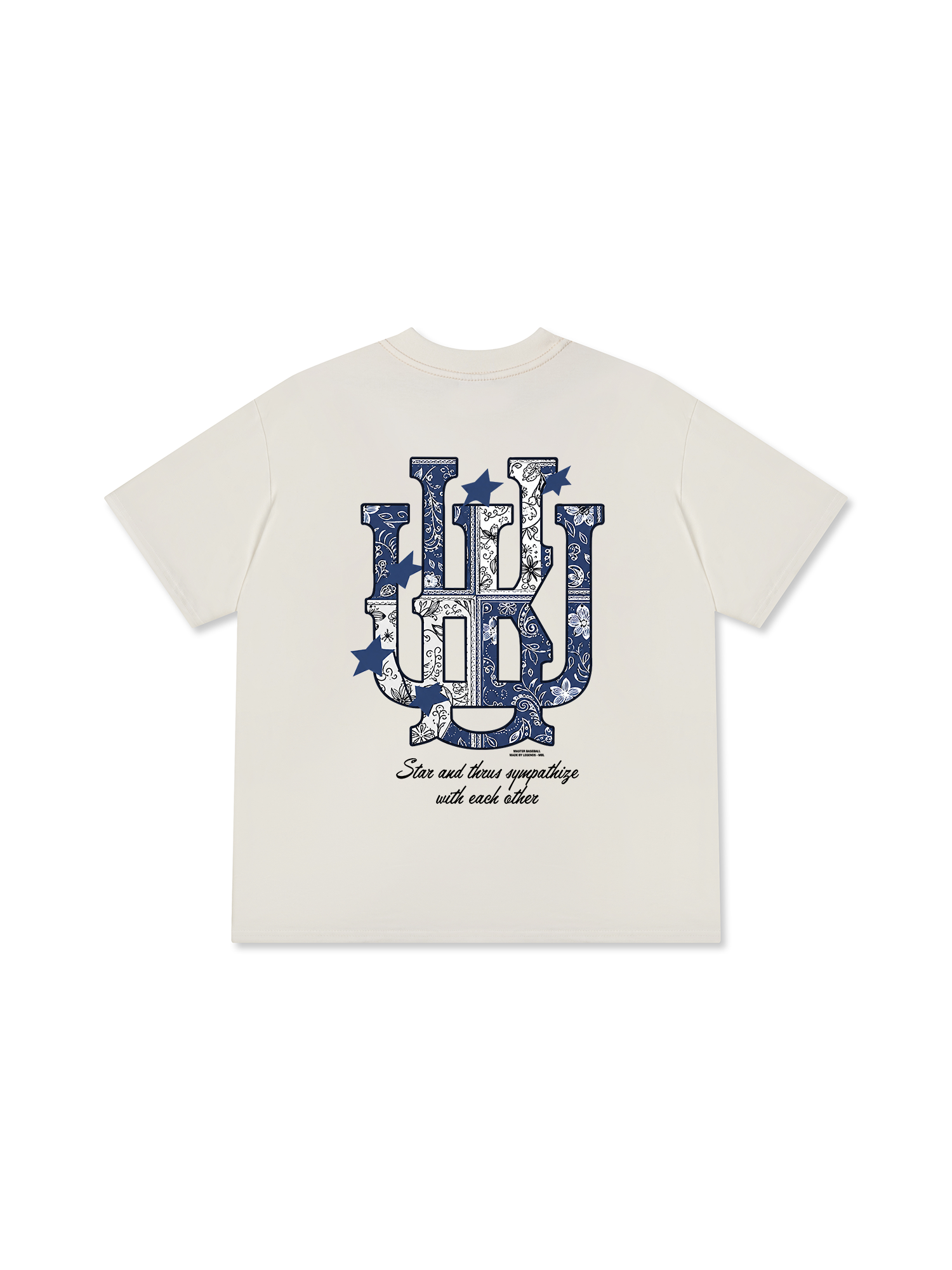 Áo Thun Relaxed Fit Master Baseball Bluw Badana